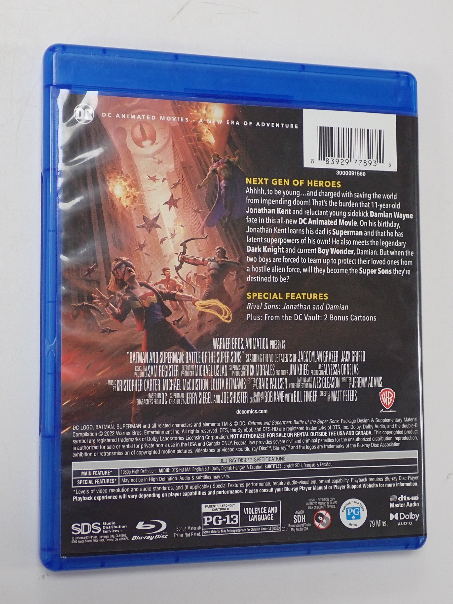 Batman and Superman: Battle of the Super Sons - Blu-Ray [Pre-Owned]