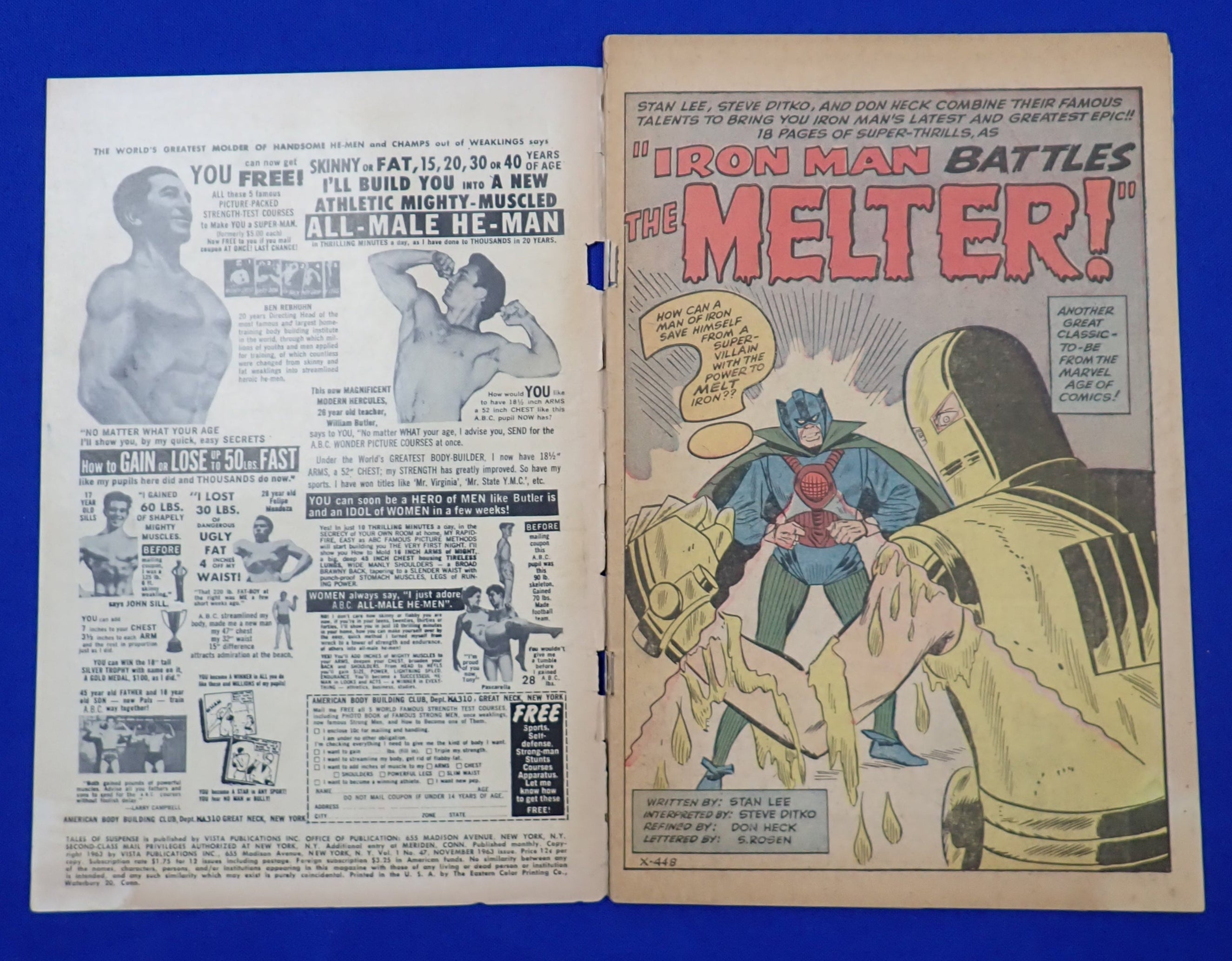 Tales of Suspense #47 (1963) - GD- (1.8) - 1st Melter