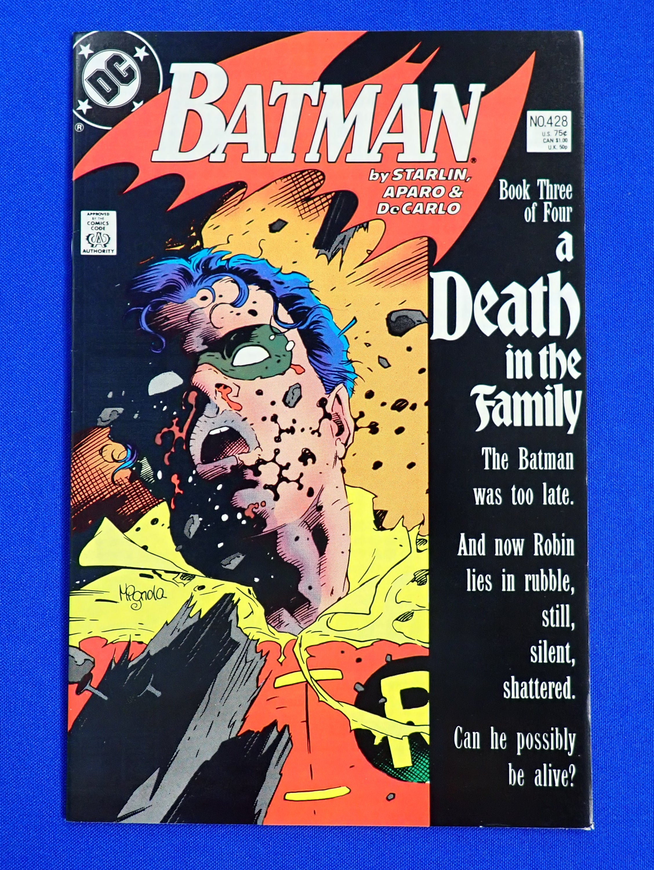 Batman #426-429 (1988) - Death in the Family Story - FN+ (6.5)
