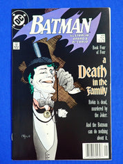 Batman #426-429 (1988) - Death in the Family Story - FN+ (6.5)