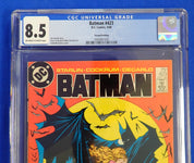 Batman #423 (1988) - CGC 8.5 2nd Print