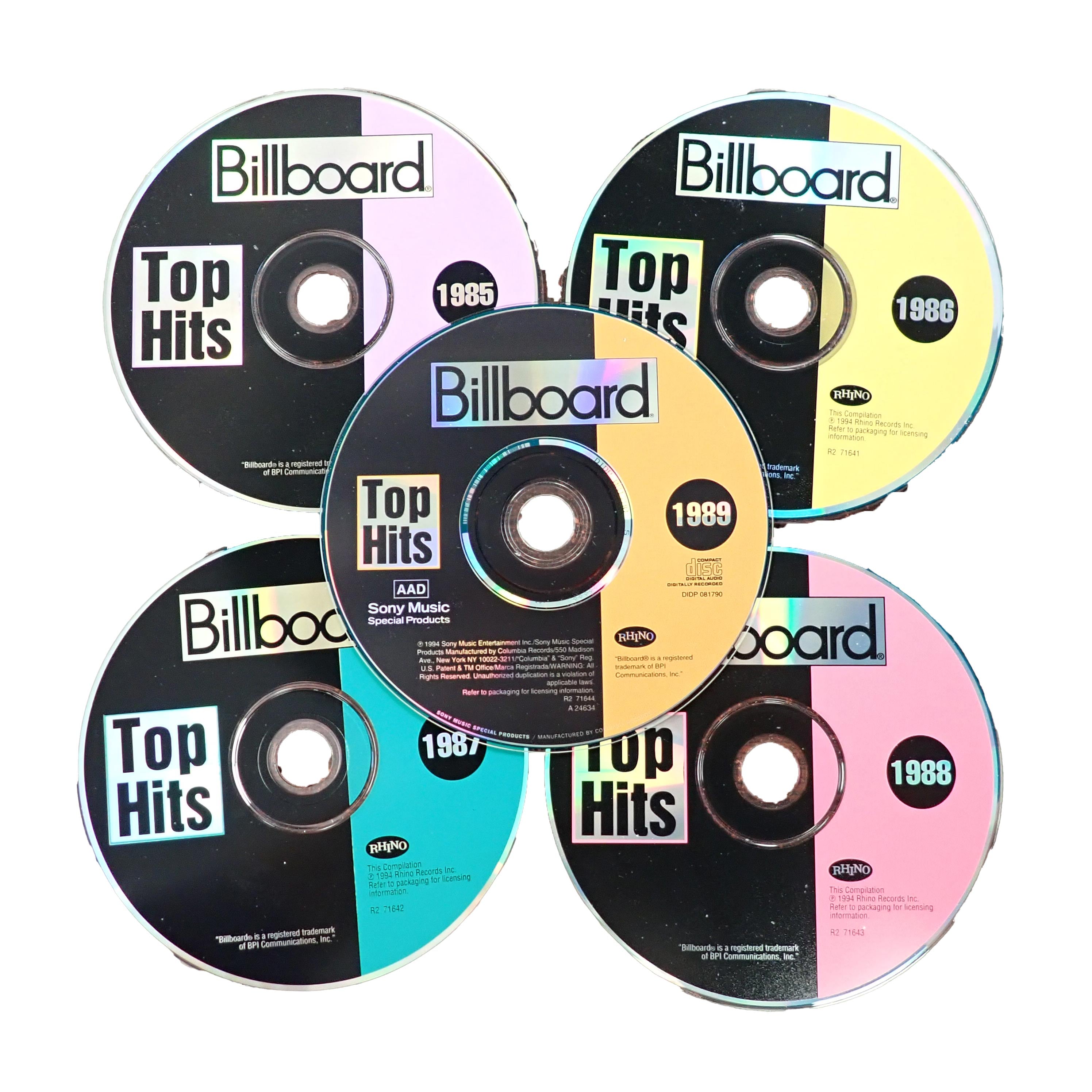 Various – Billboard Top Hits 1985-1989 - CD
