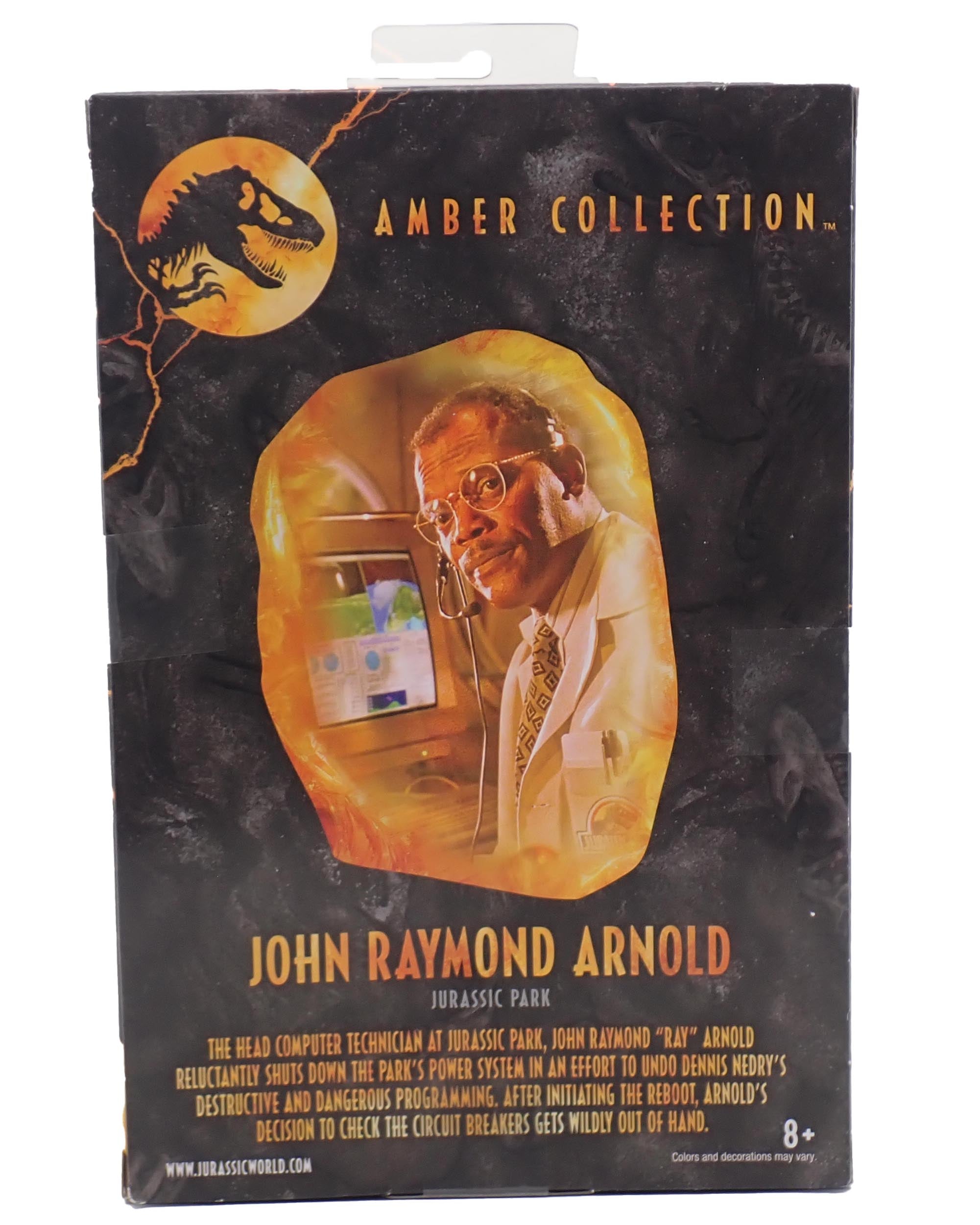 John Raymond Arnold - Jurassic Park Amber Collection Figure