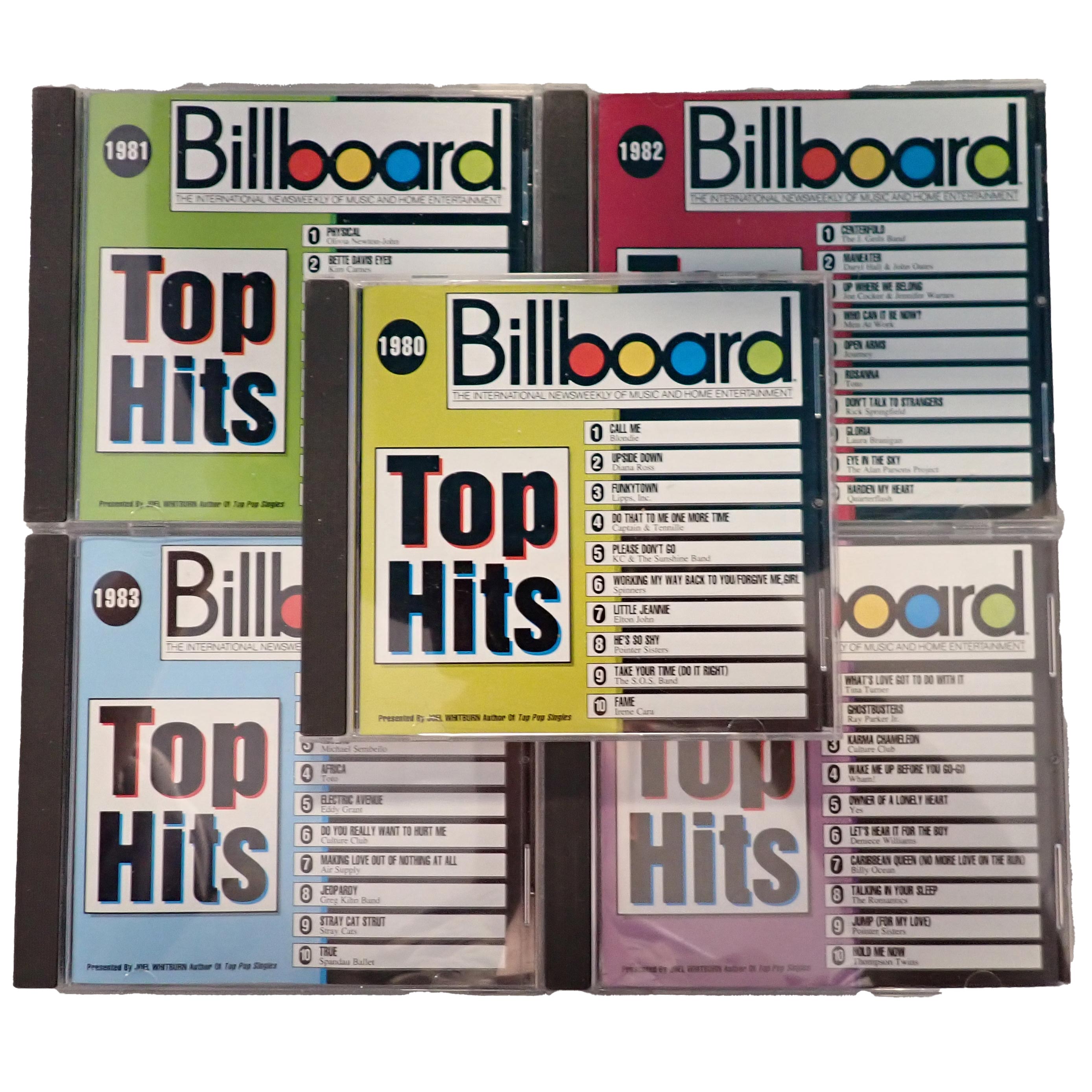 Various – Billboard Top Hits 1980-1984 - CD