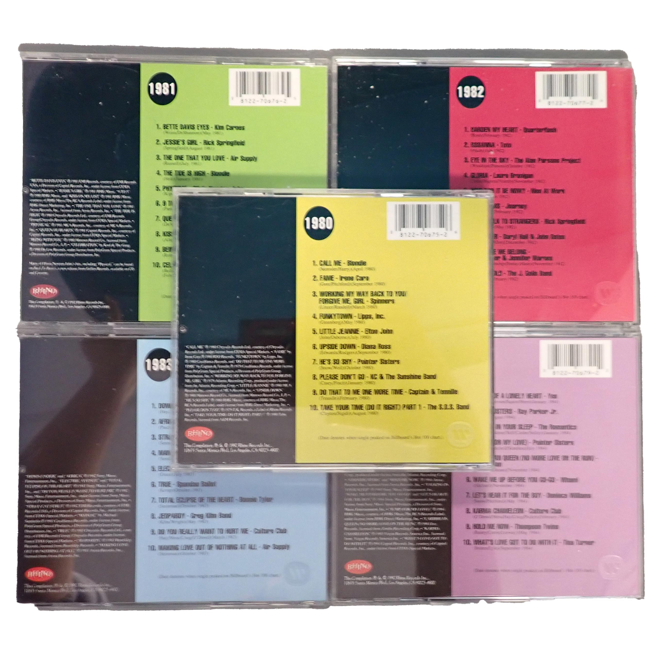 Various – Billboard Top Hits 1980-1984 - CD