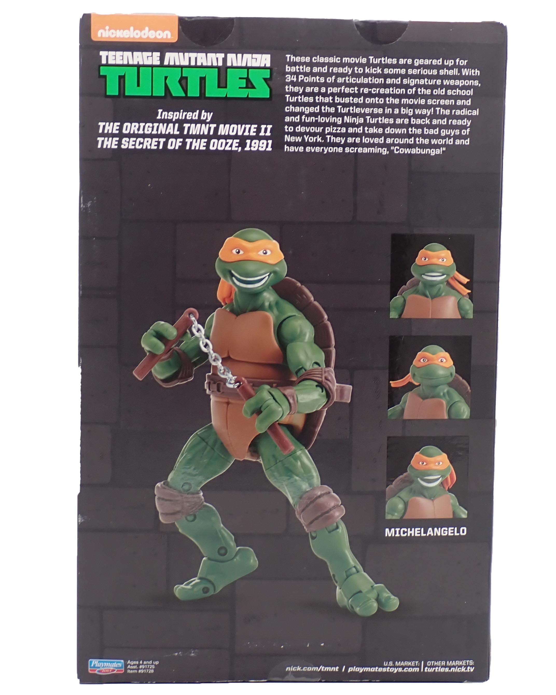 Teenage Mutant Ninja Turtles The Secret of the Ooze - Figure Set