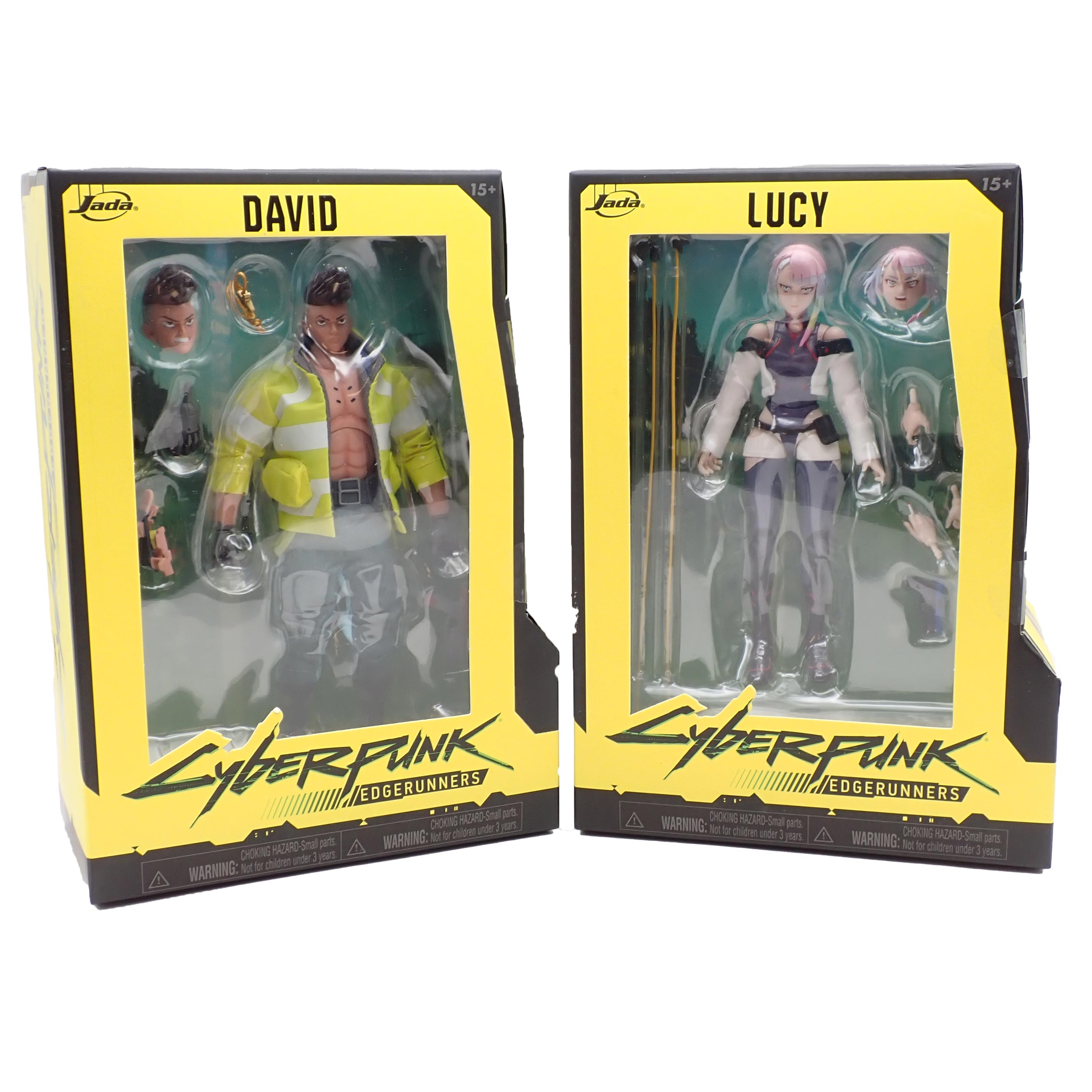 David & Lucy - Cyberpunk Edgerunners Jada [Pre-Owned]