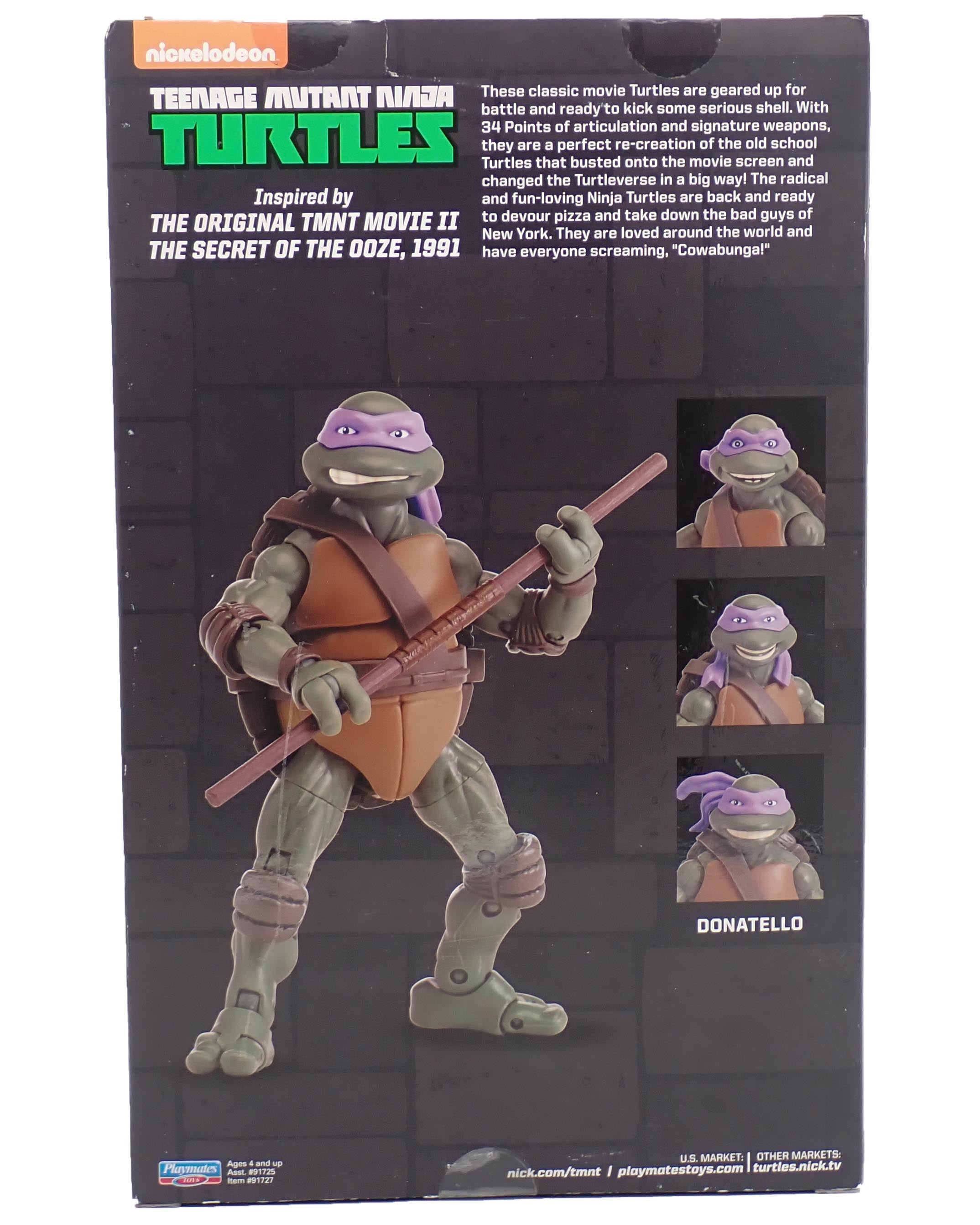 Teenage Mutant Ninja Turtles The Secret of the Ooze - Figure Set