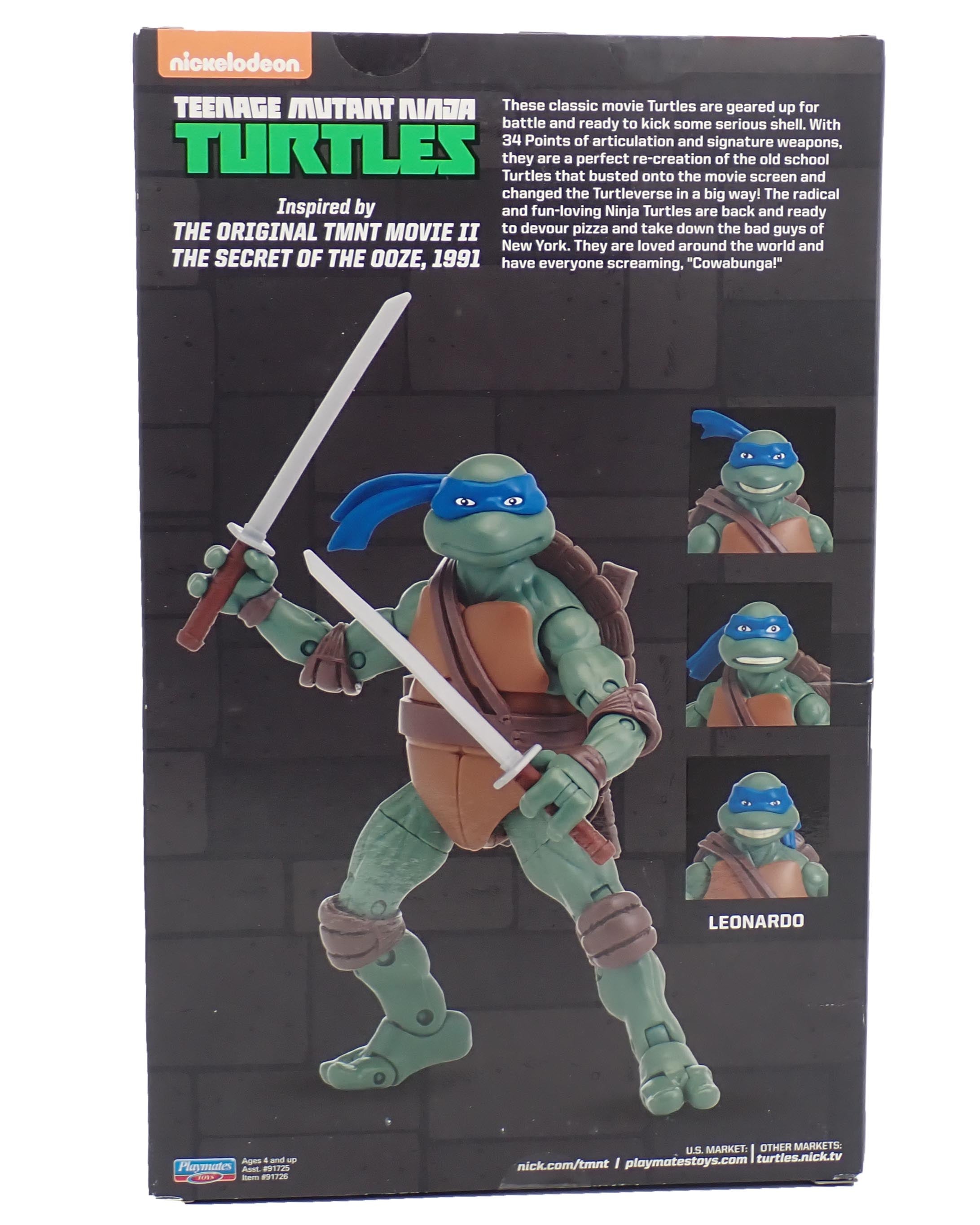 Teenage Mutant Ninja Turtles The Secret of the Ooze - Figure Set