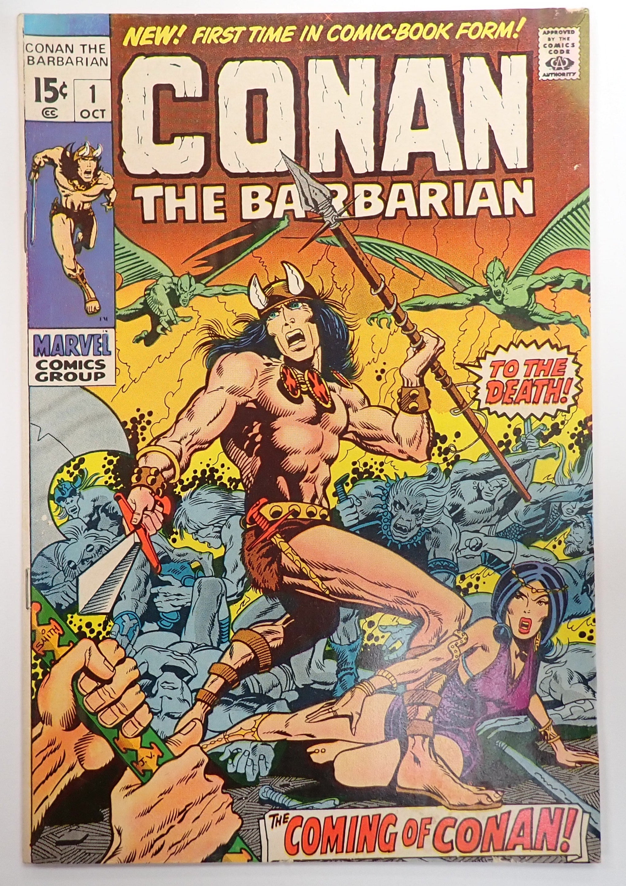 Conan the Barbarian #1 (1970) - FN (6.0) - 1st Conan