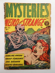 Mysteries #6 (1954) - Low Grade 1.0 Cover Detached