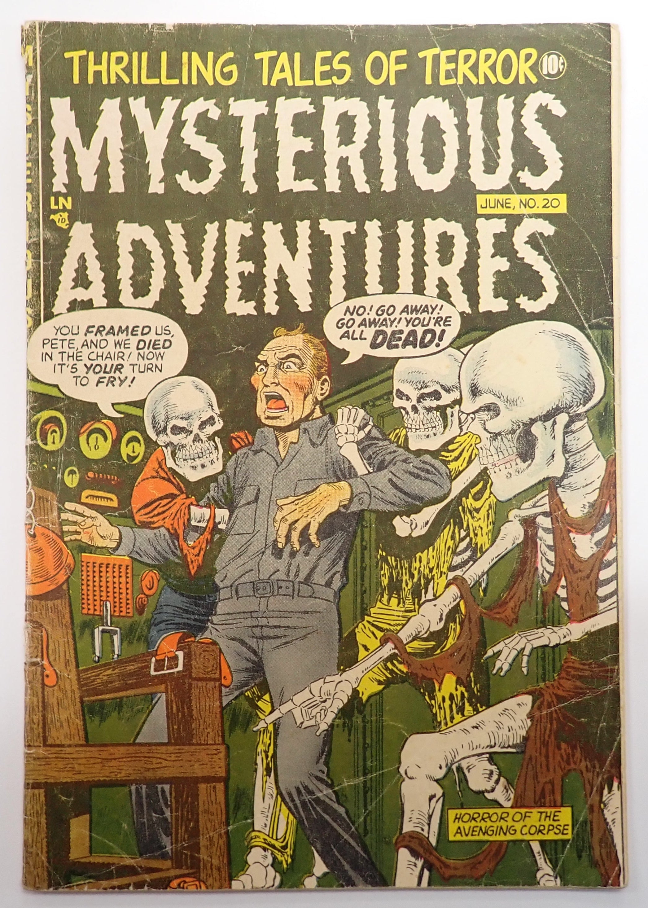 Mysterious Adventures #20 - GD/VG (3.0) - Pre-Code Horror Comic