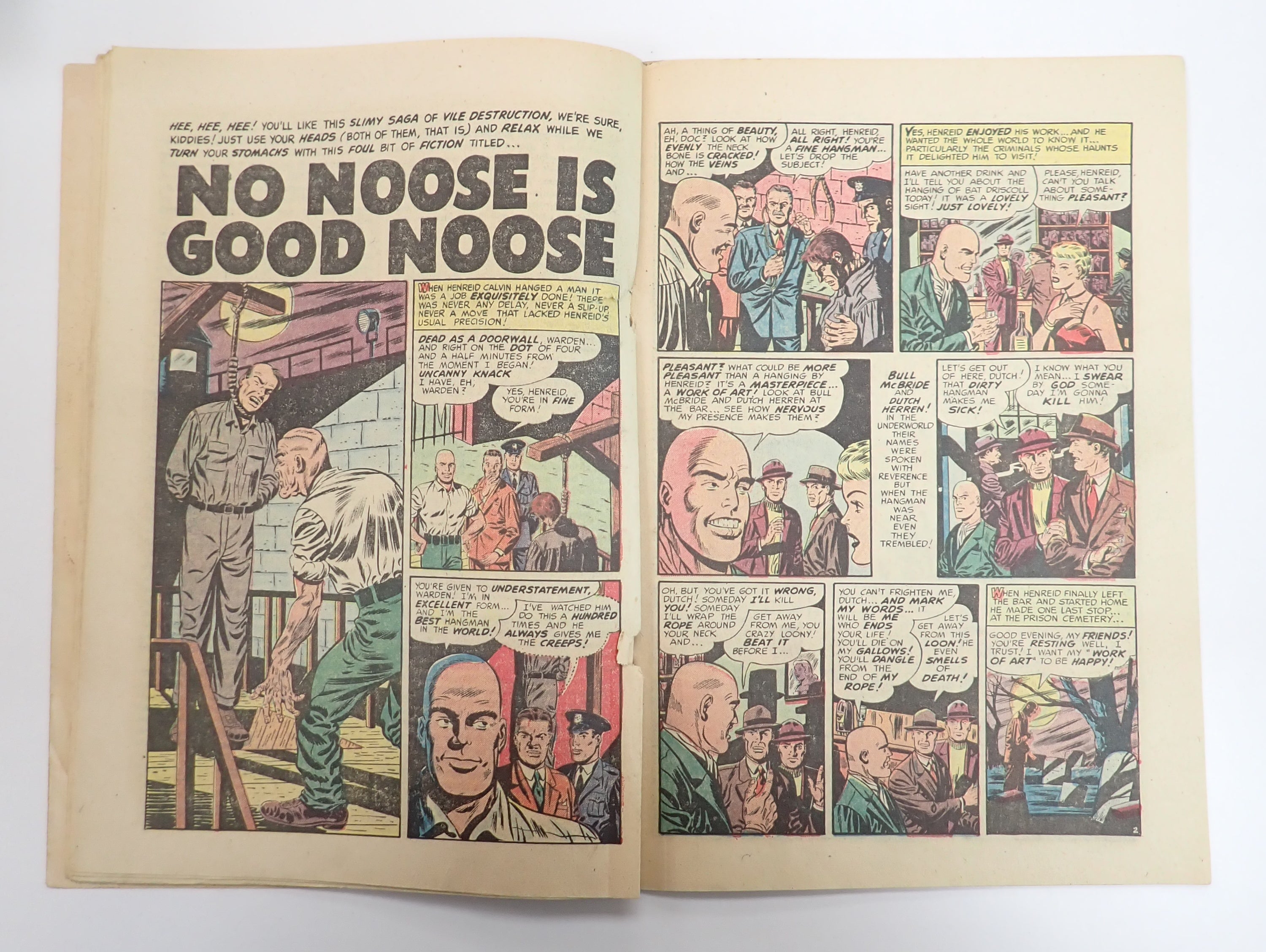 Mysterious Adventures #20 - GD/VG (3.0) - Pre-Code Horror Comic