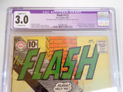 Flash #123 (1961) - CGC 3.0 Restored - 1st GA Flash in SA, Origin