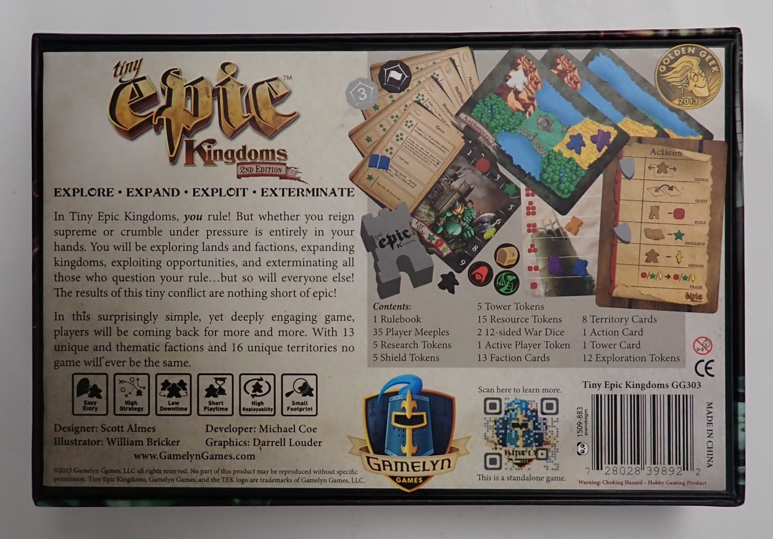 Tiny Epic Kingdoms 2nd Deluxe Edition Bundle (Used)