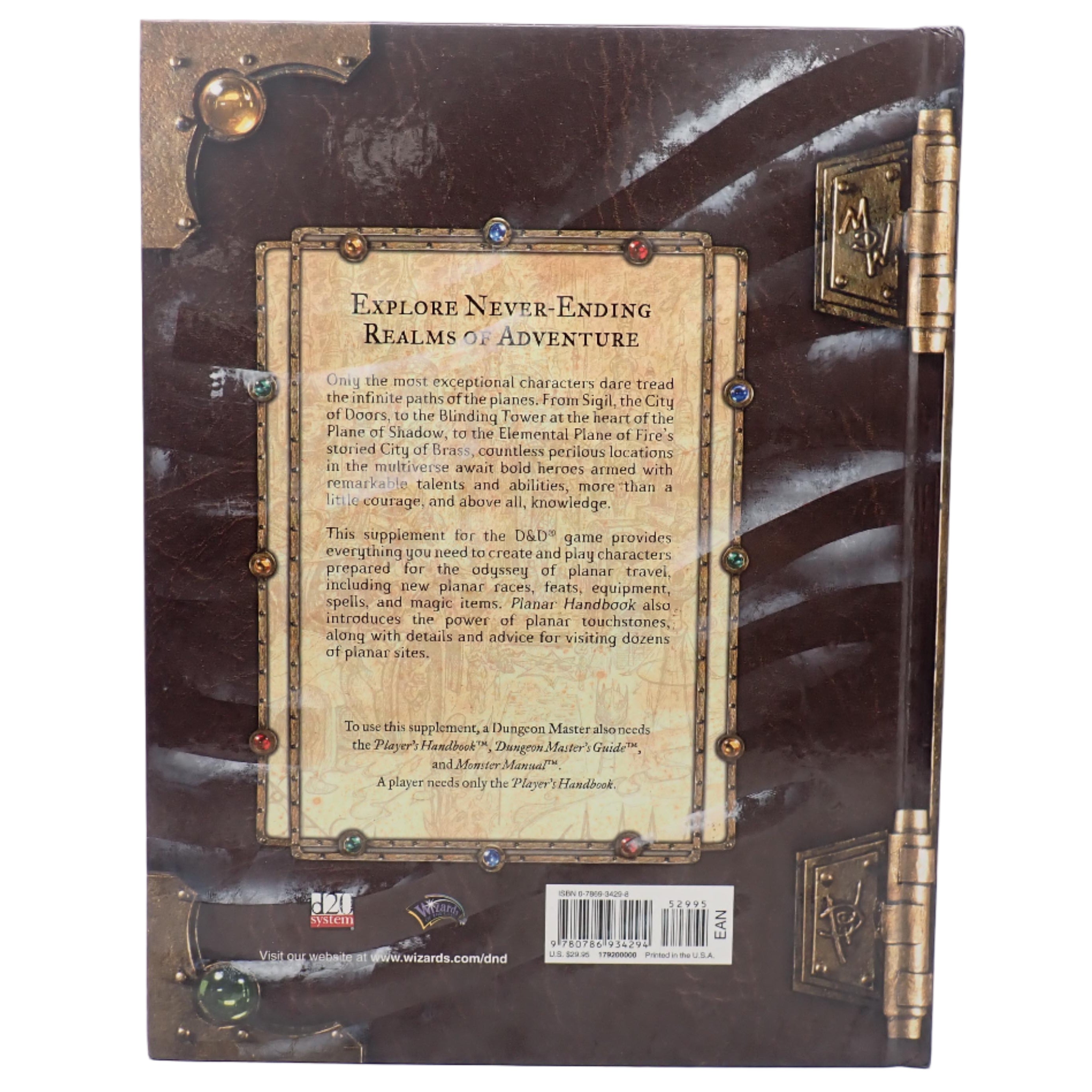 Planar Handbook: A Player's Guide to the Planes - D&D 3.5 [Pre-Owned]