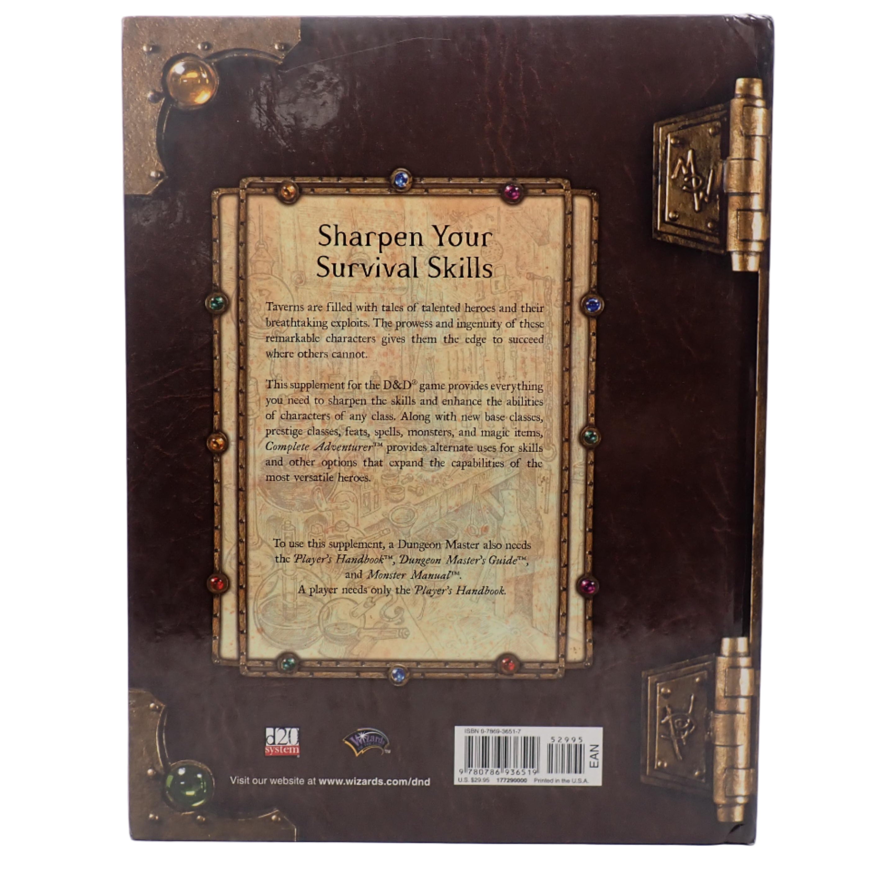 Complete Adventurer: A Guide to Skillful Characters of All Classes - D&D 3.5 [Pre-Owned]