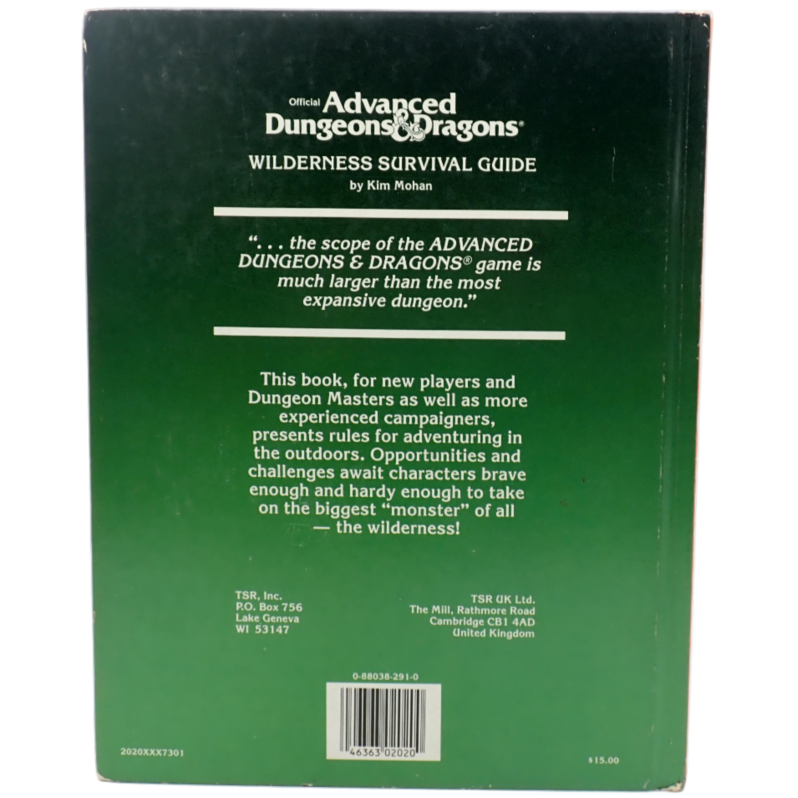 Wilderness Survival Guide - AD&D [Pre-Owned]