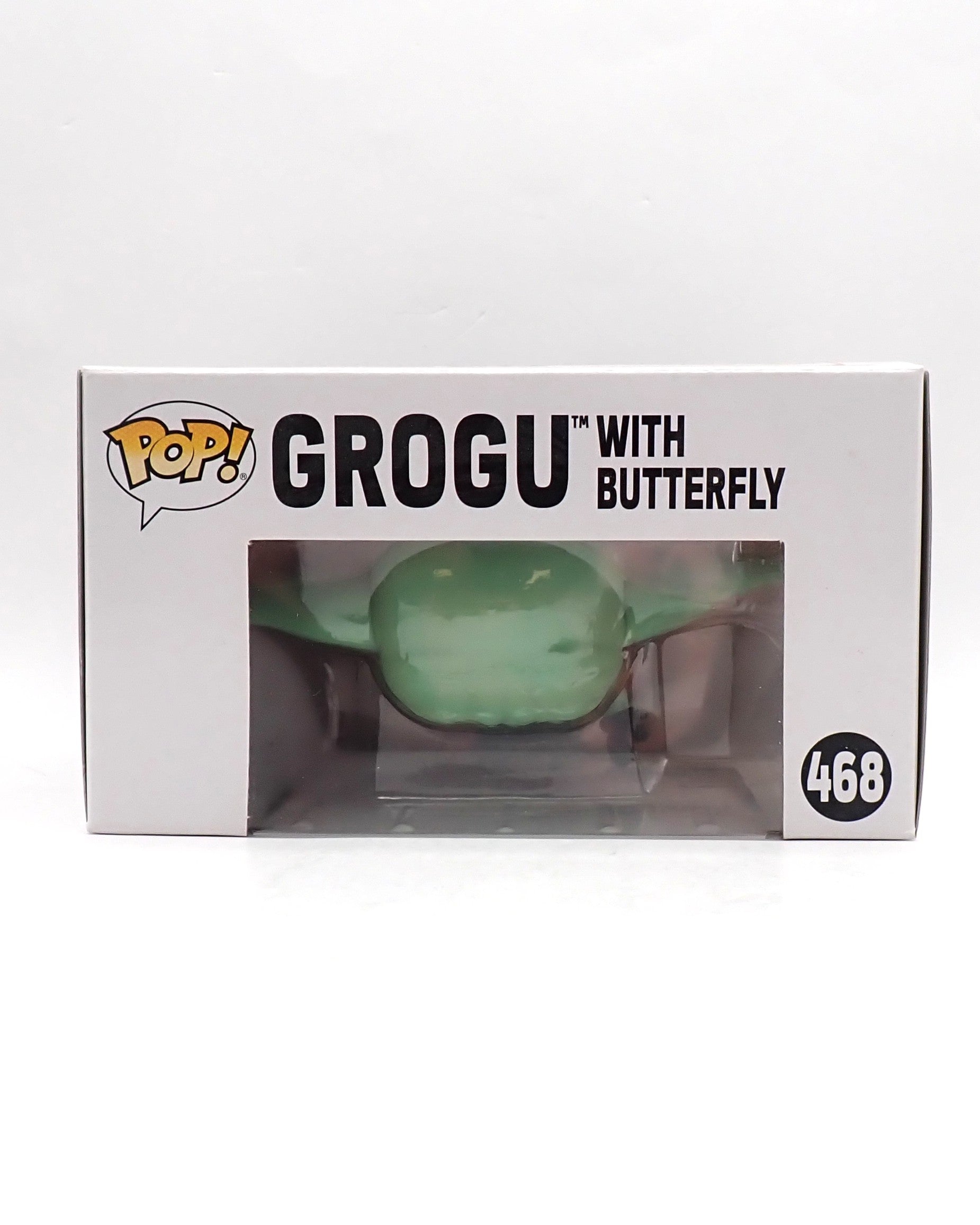 Grogu With Butterfly - POP! #468