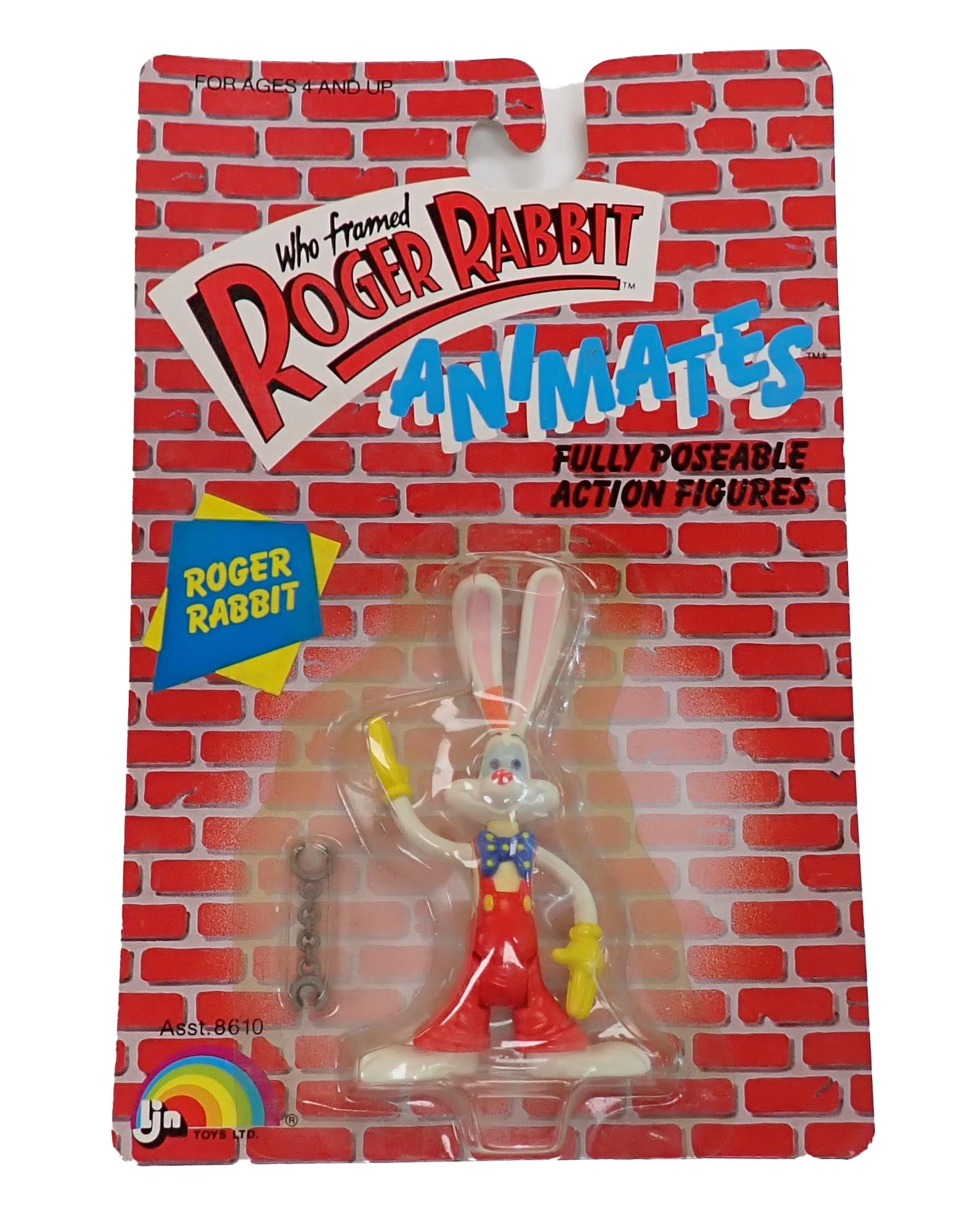 Roger Rabbit LJN Action Figure (1988) - Who Framed Roger Rabbit
