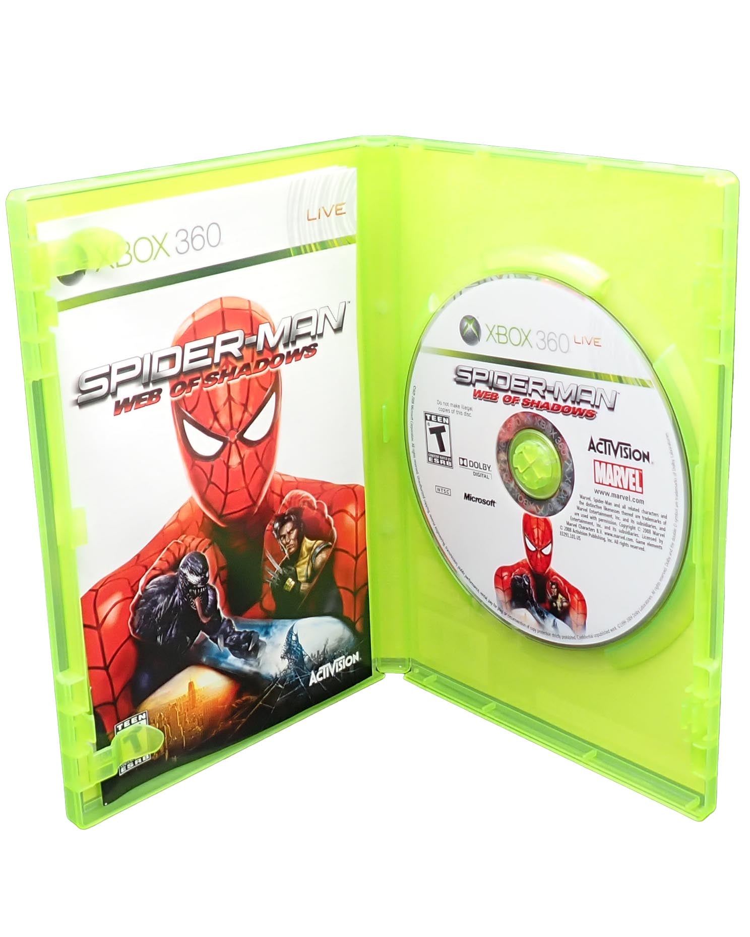 Spider-Man Web of Shadows - Xbox 360