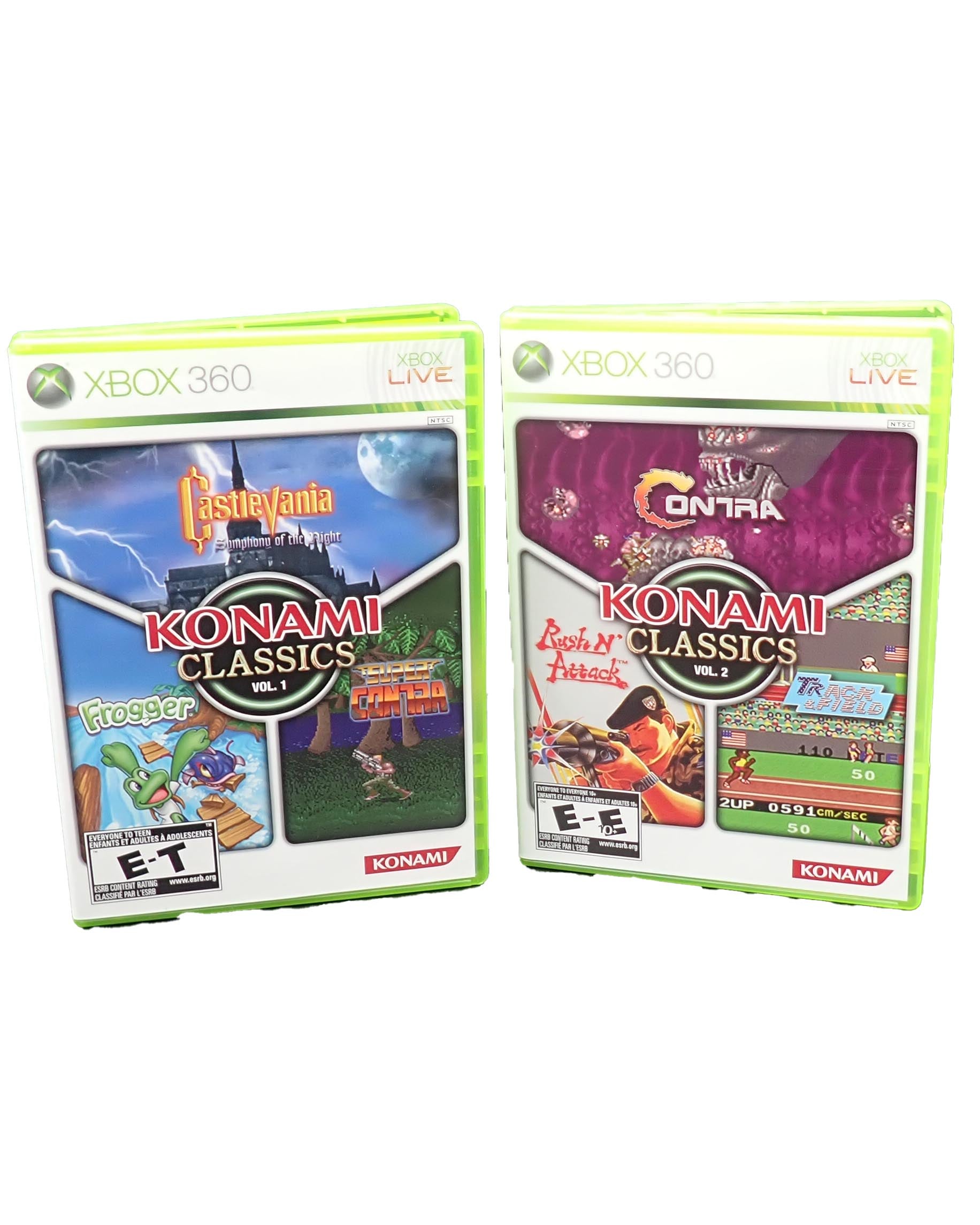 Konami Classics Vol 1 & 2 Bundle - Xbox 360
