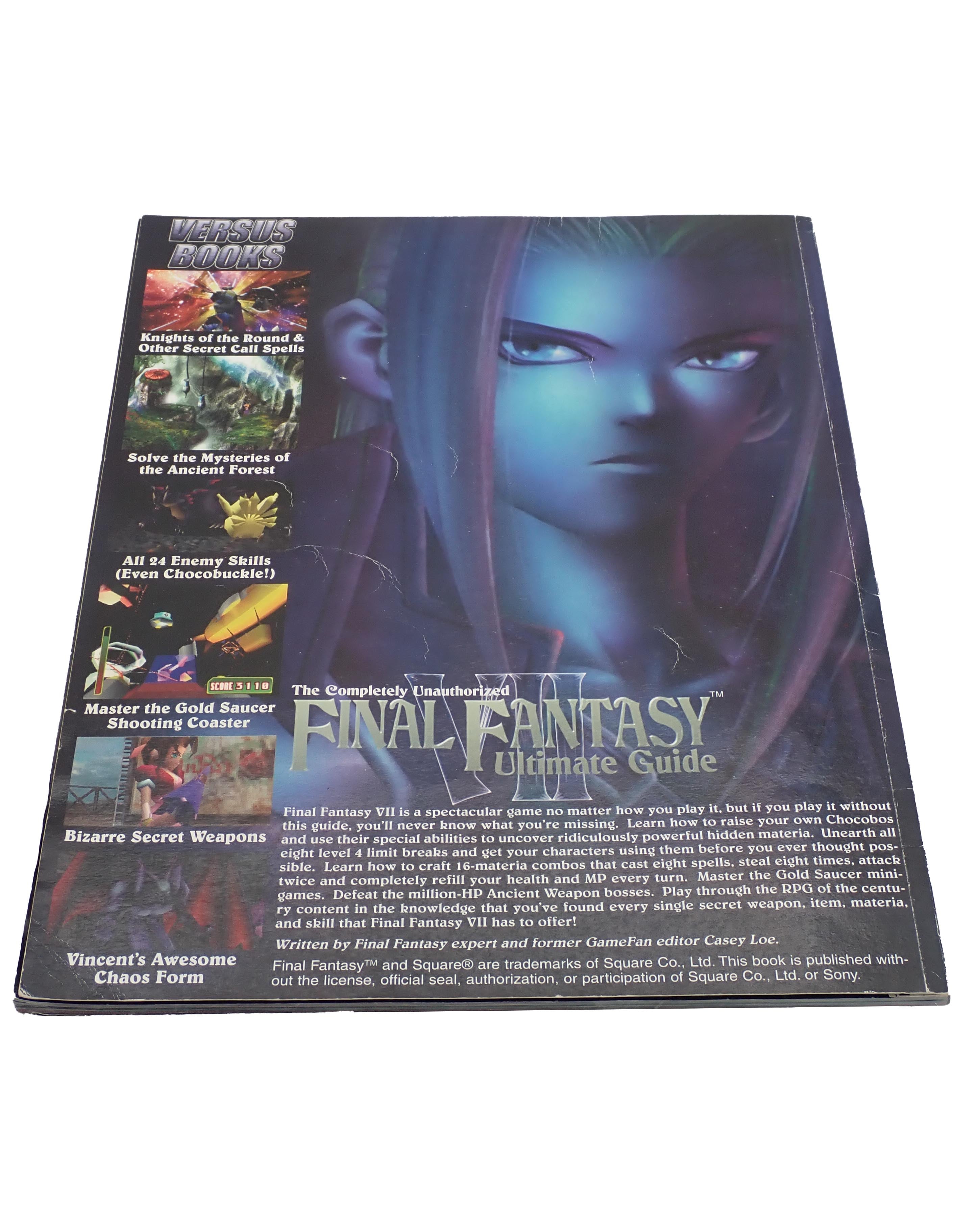 The Completely Unauthorized Final Fantasy VII Ultimate Guide w/ Poster