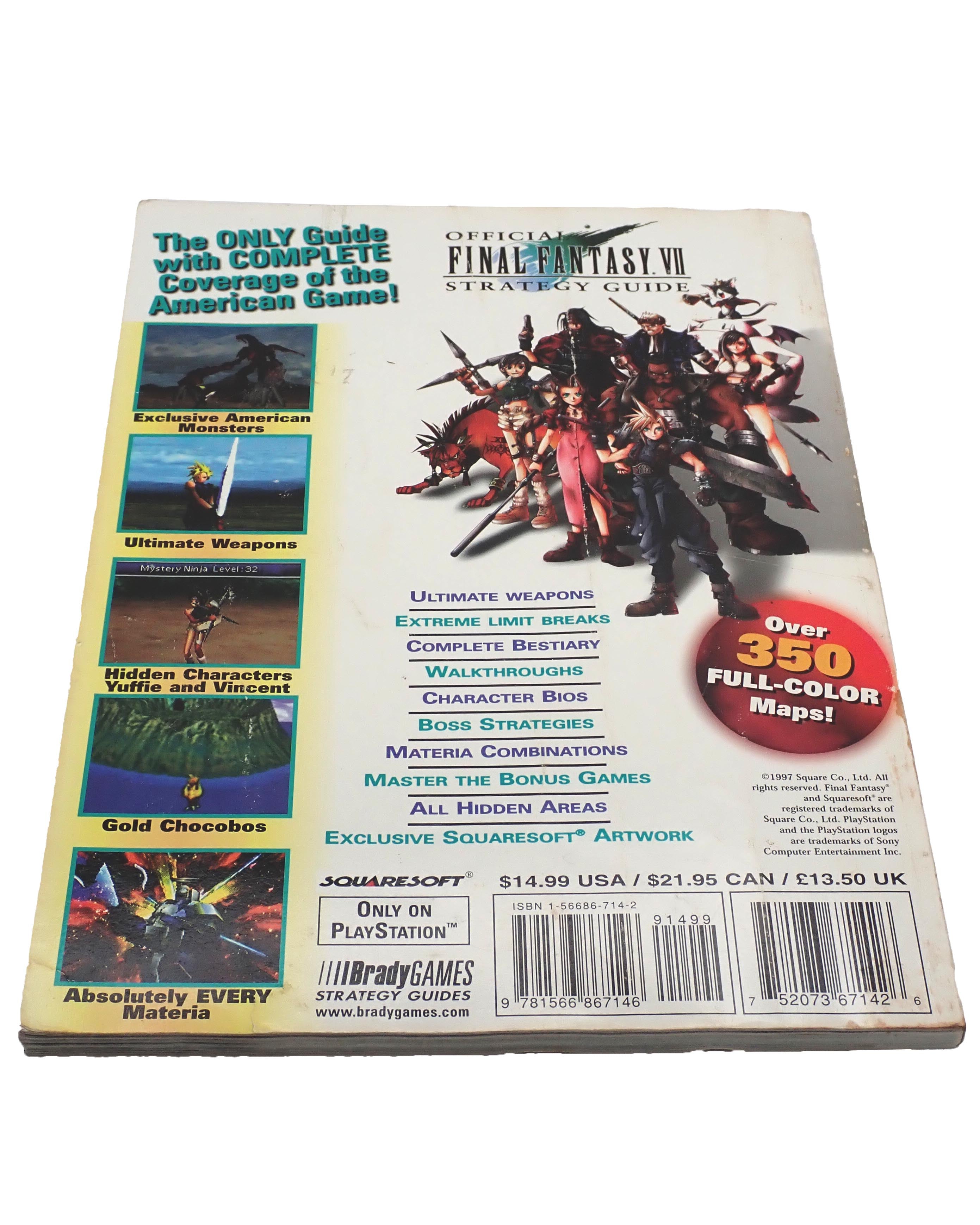 Official Final Fantasy VII Strategy Guide