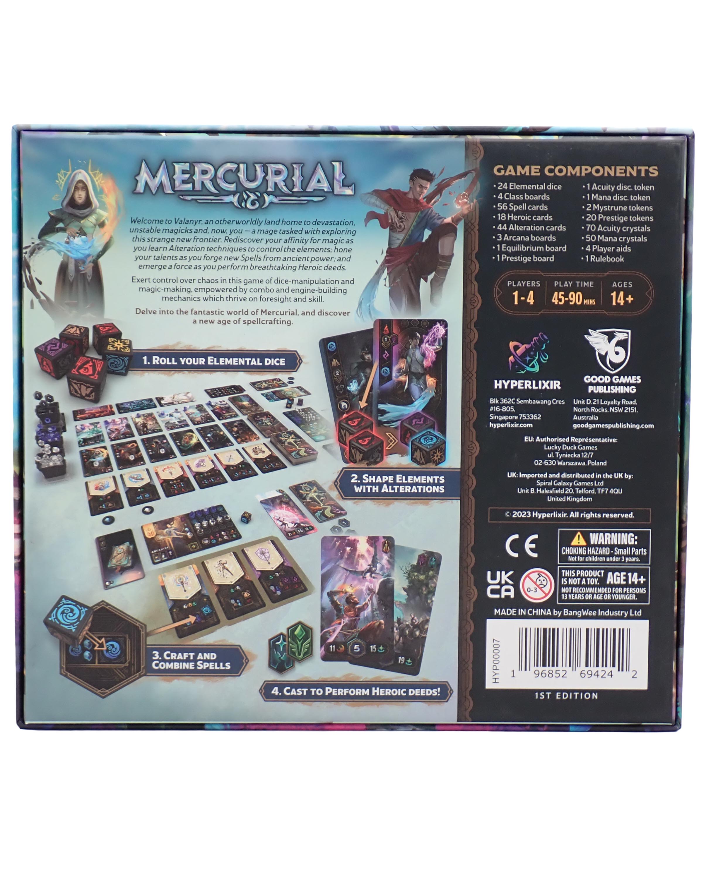 Mercurial - Pre-Owned Board Game