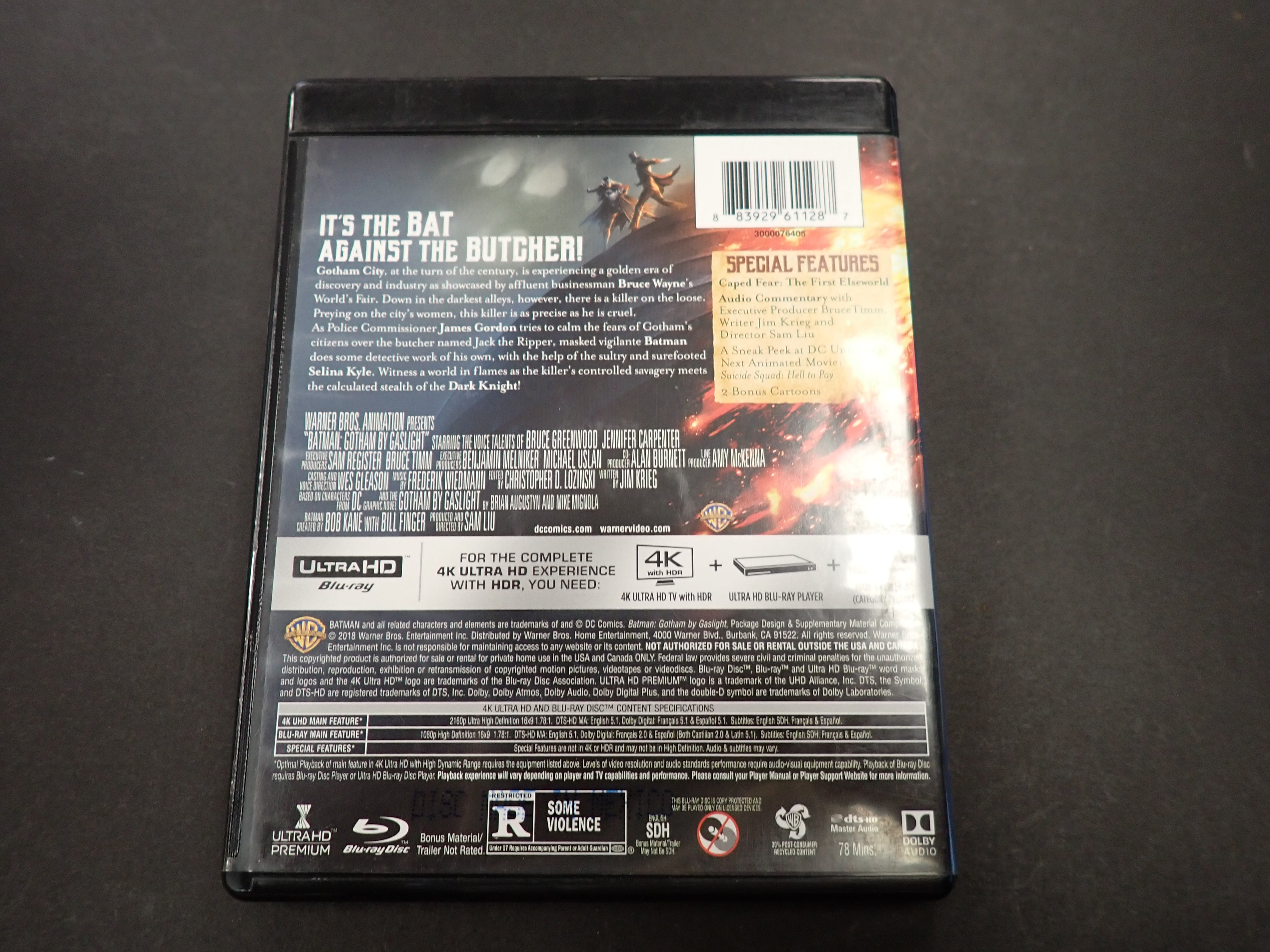 Batman Gotham by Gaslight - Blu-ray