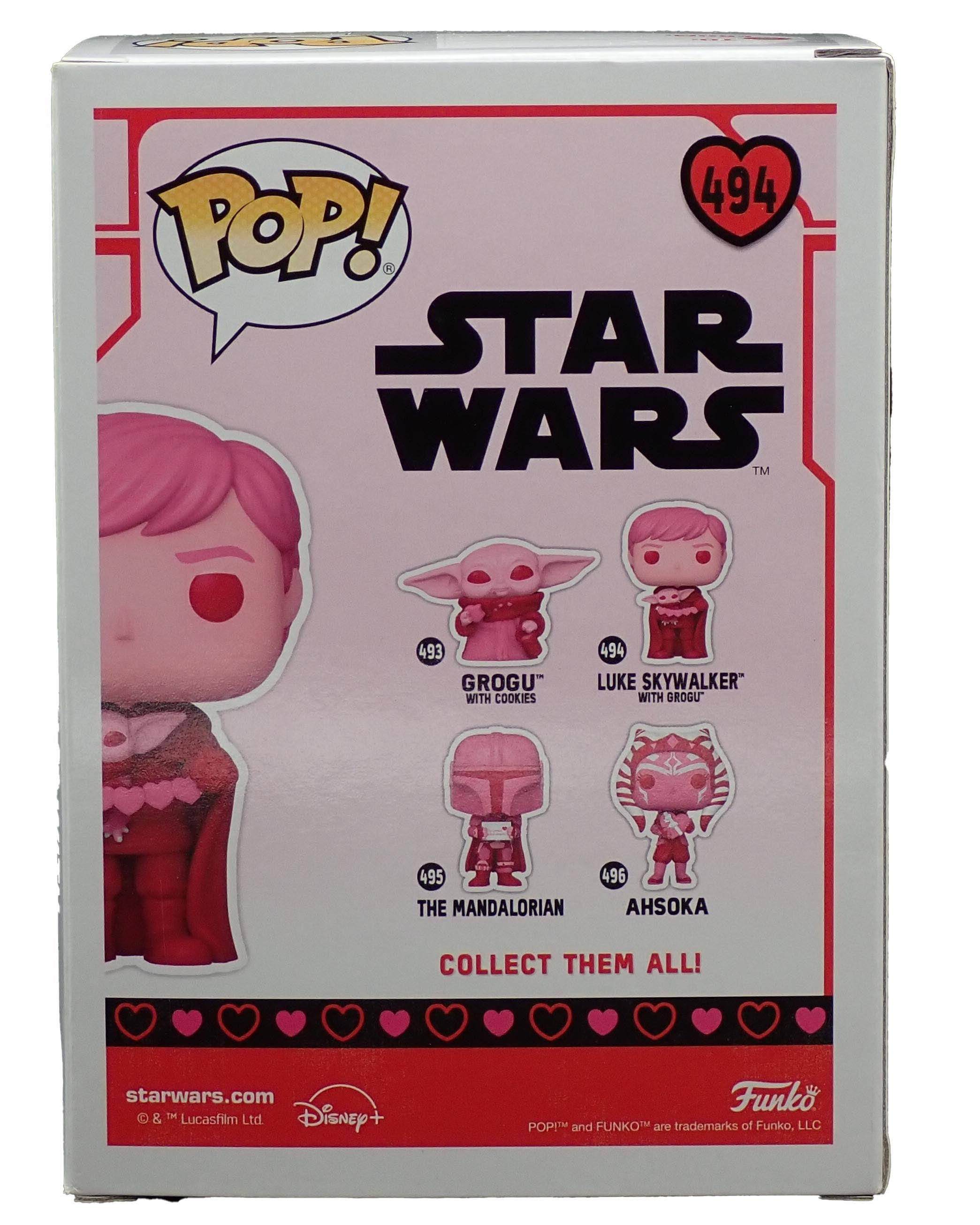 Luke Skywalker w/ Grogu - POP! #494