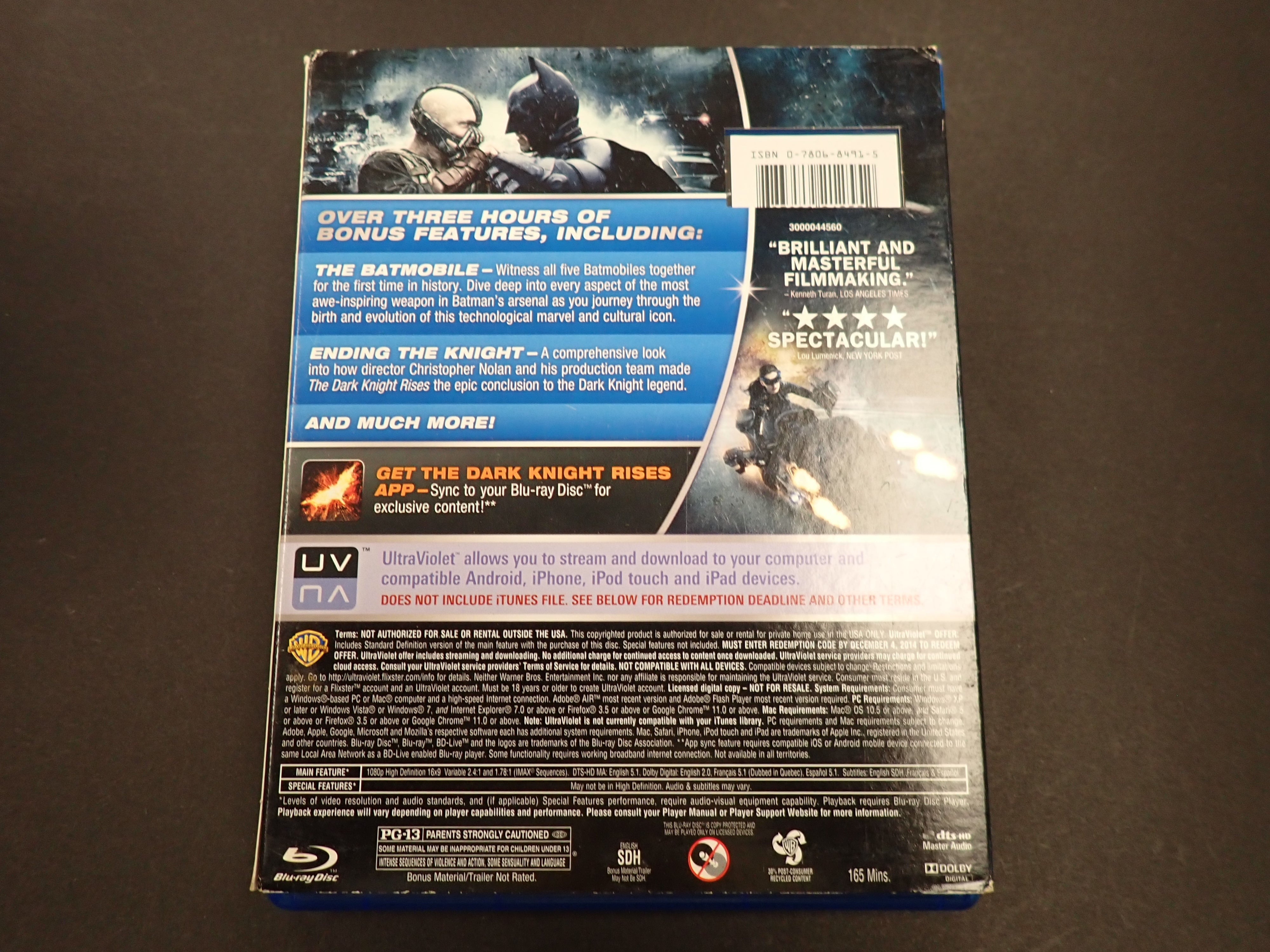 The Dark Knight Rises - Blu-ray