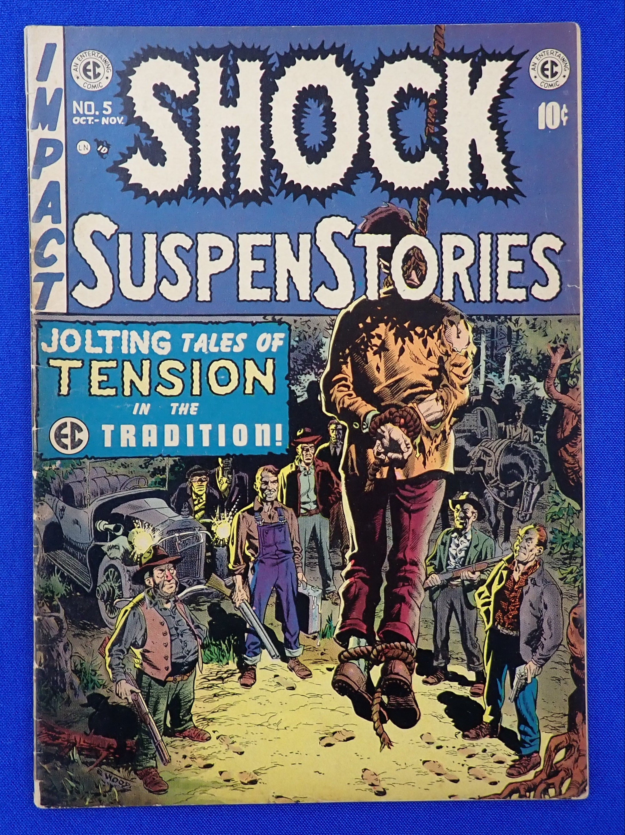 Shock SuspenStories #5 (1952) - G (3.0) - Precode Hanging Cover