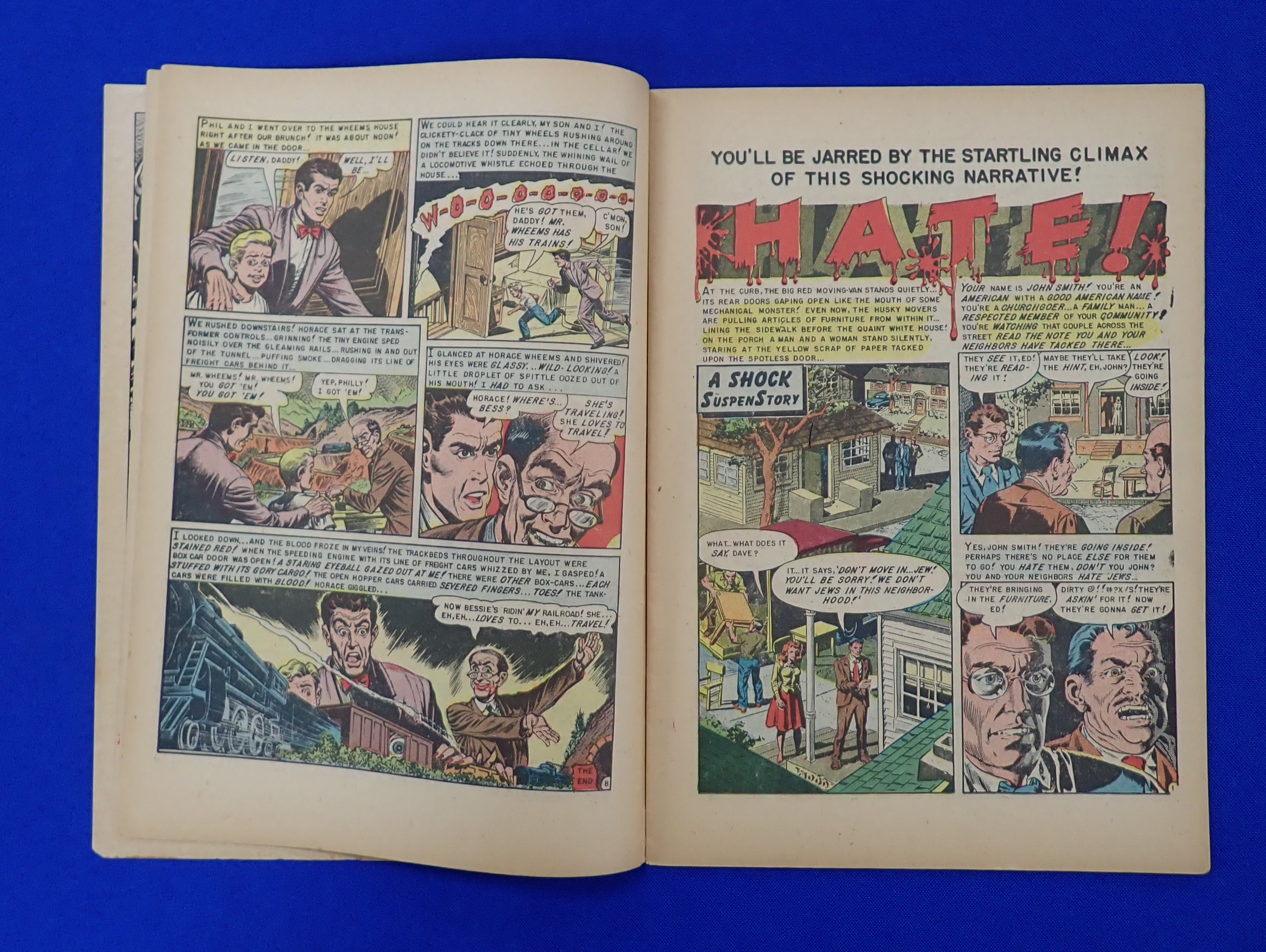 Shock SuspenStories #5 (1952) - G (3.0) - Precode Hanging Cover