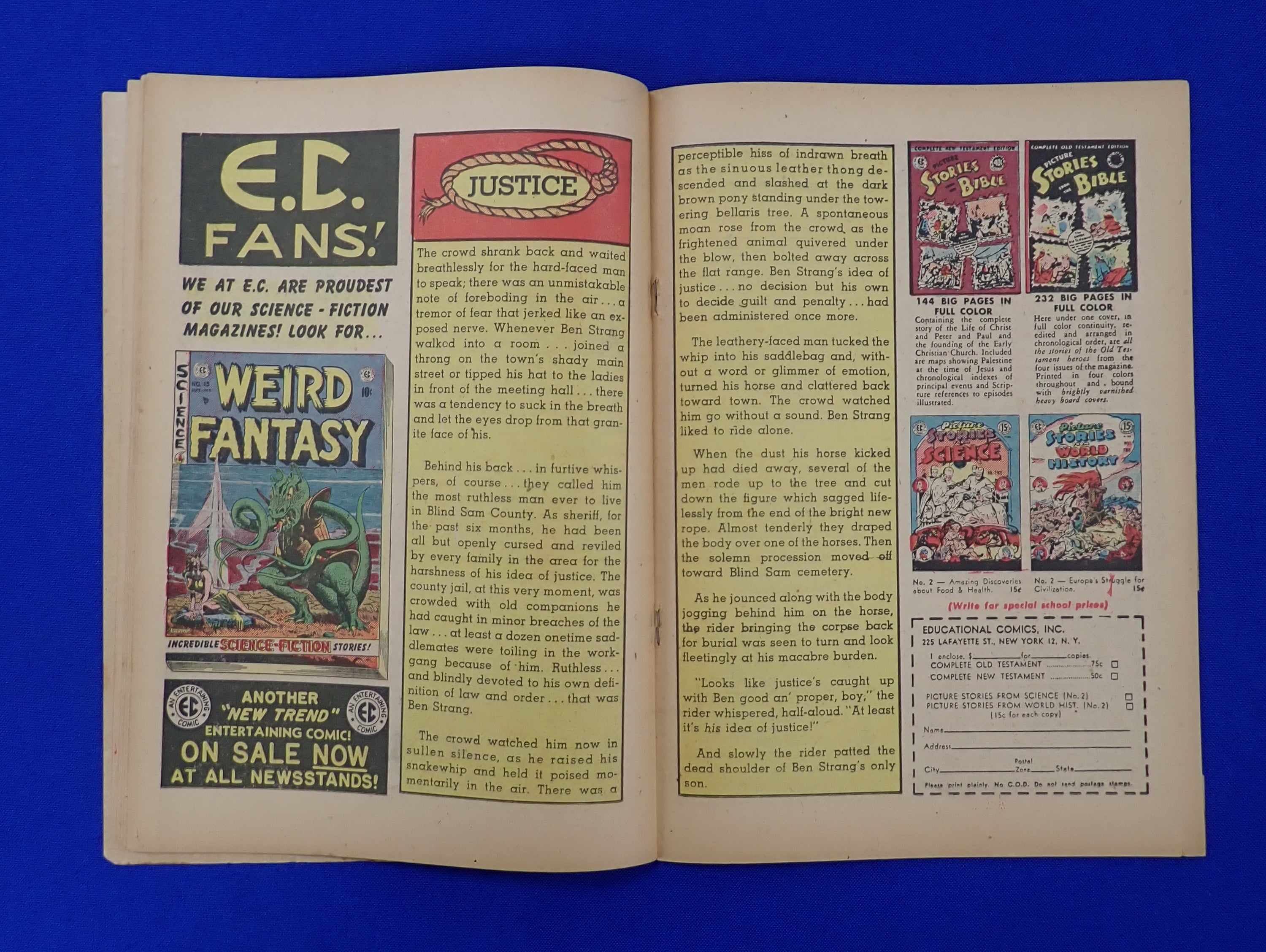 Shock SuspenStories #5 (1952) - G (3.0) - Precode Hanging Cover