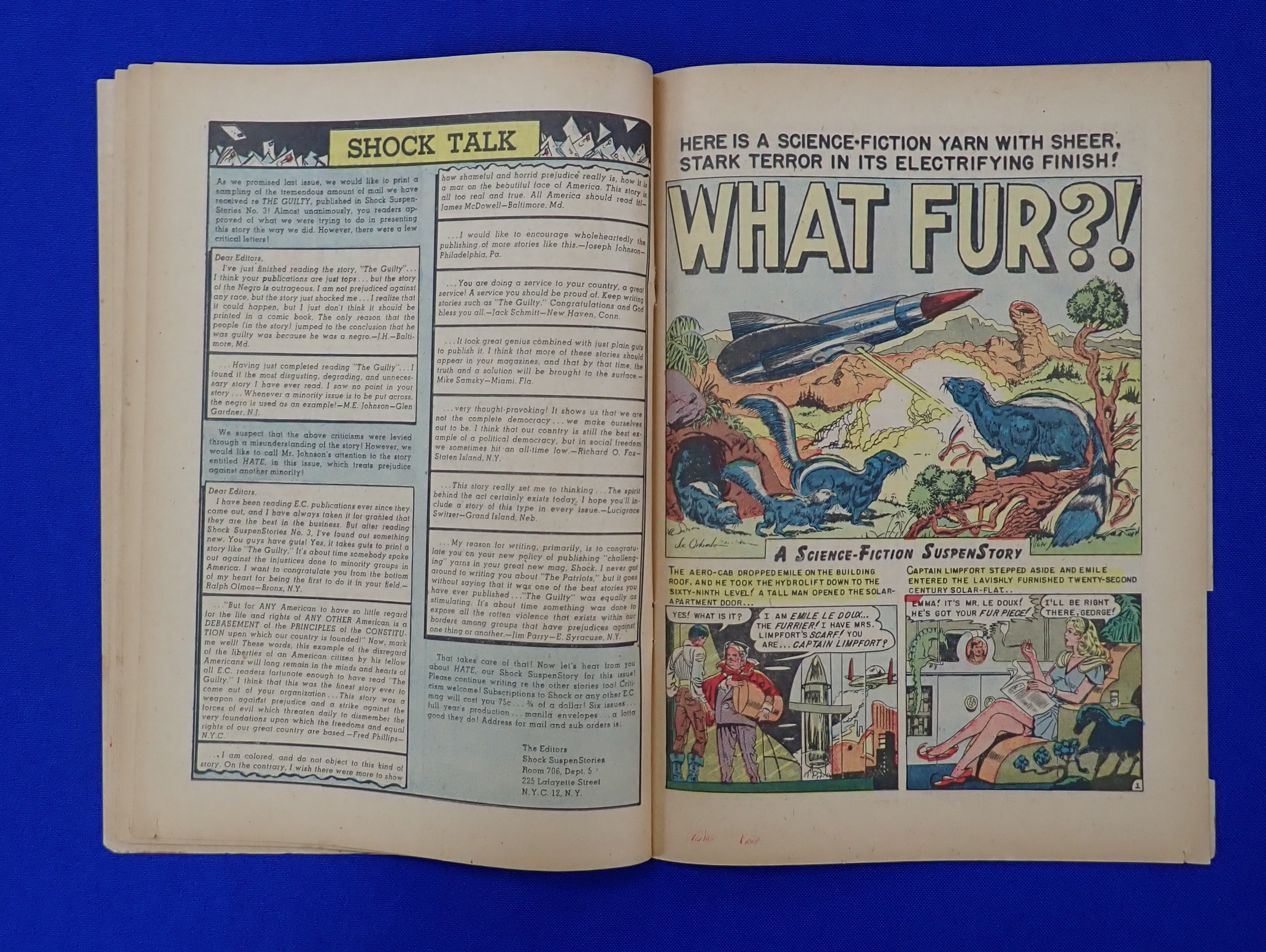 Shock SuspenStories #5 (1952) - G (3.0) - Precode Hanging Cover