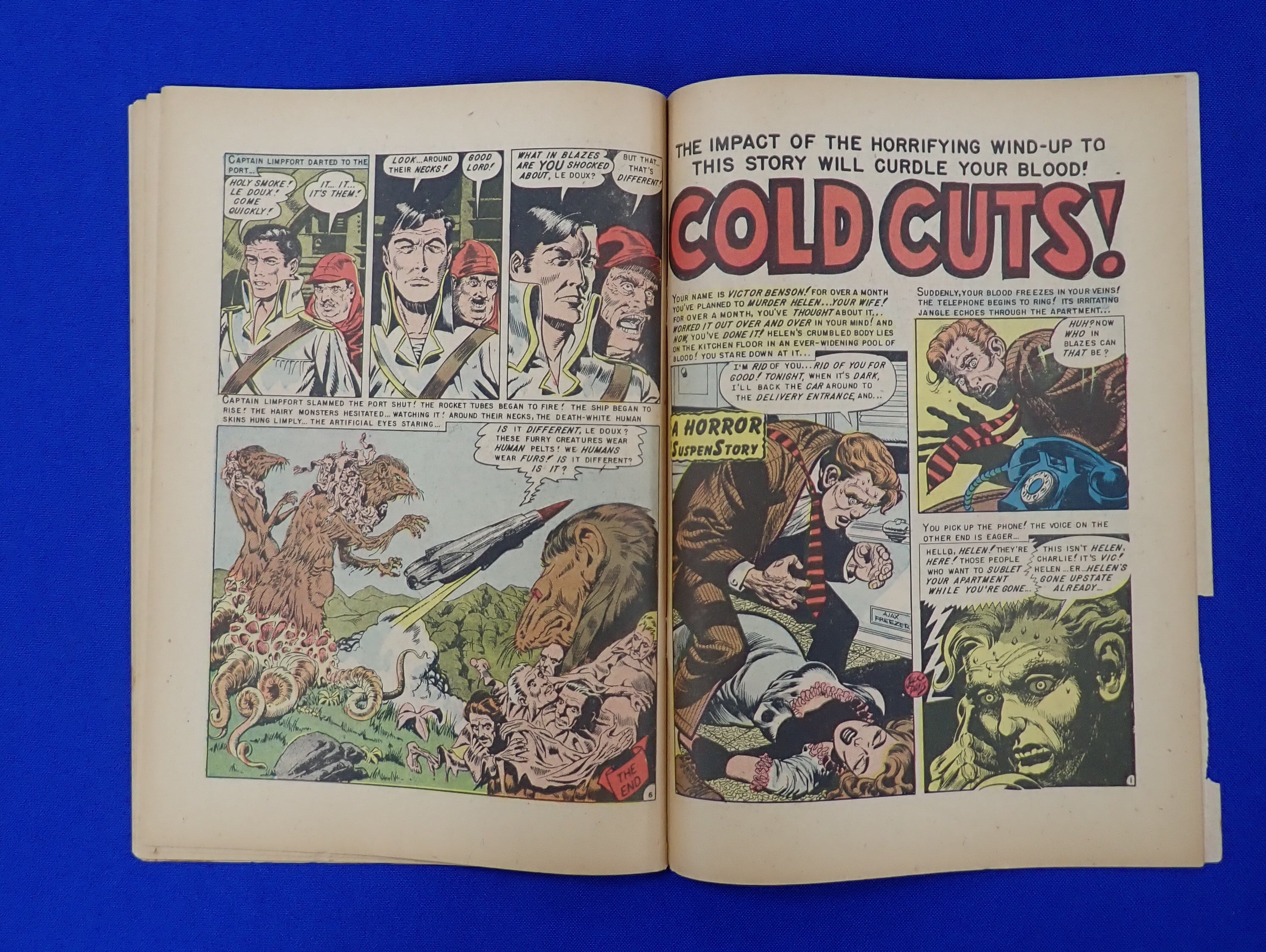Shock SuspenStories #5 (1952) - G (3.0) - Precode Hanging Cover