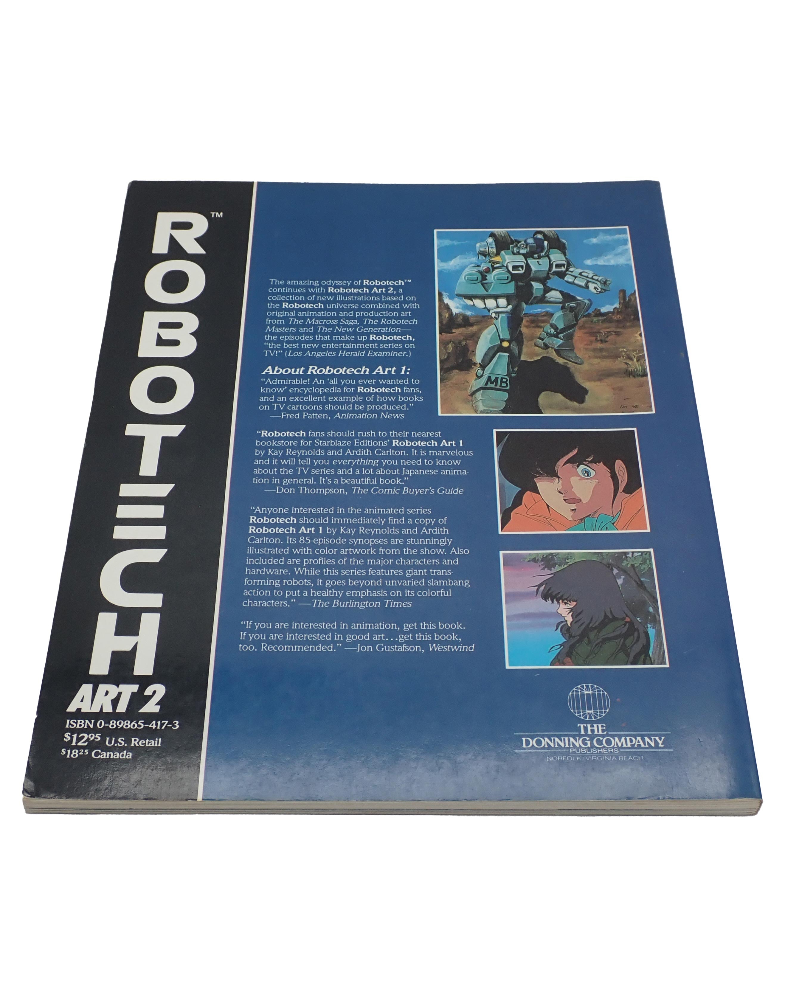 Robotech Art 1-3 - Official Robotech Art books