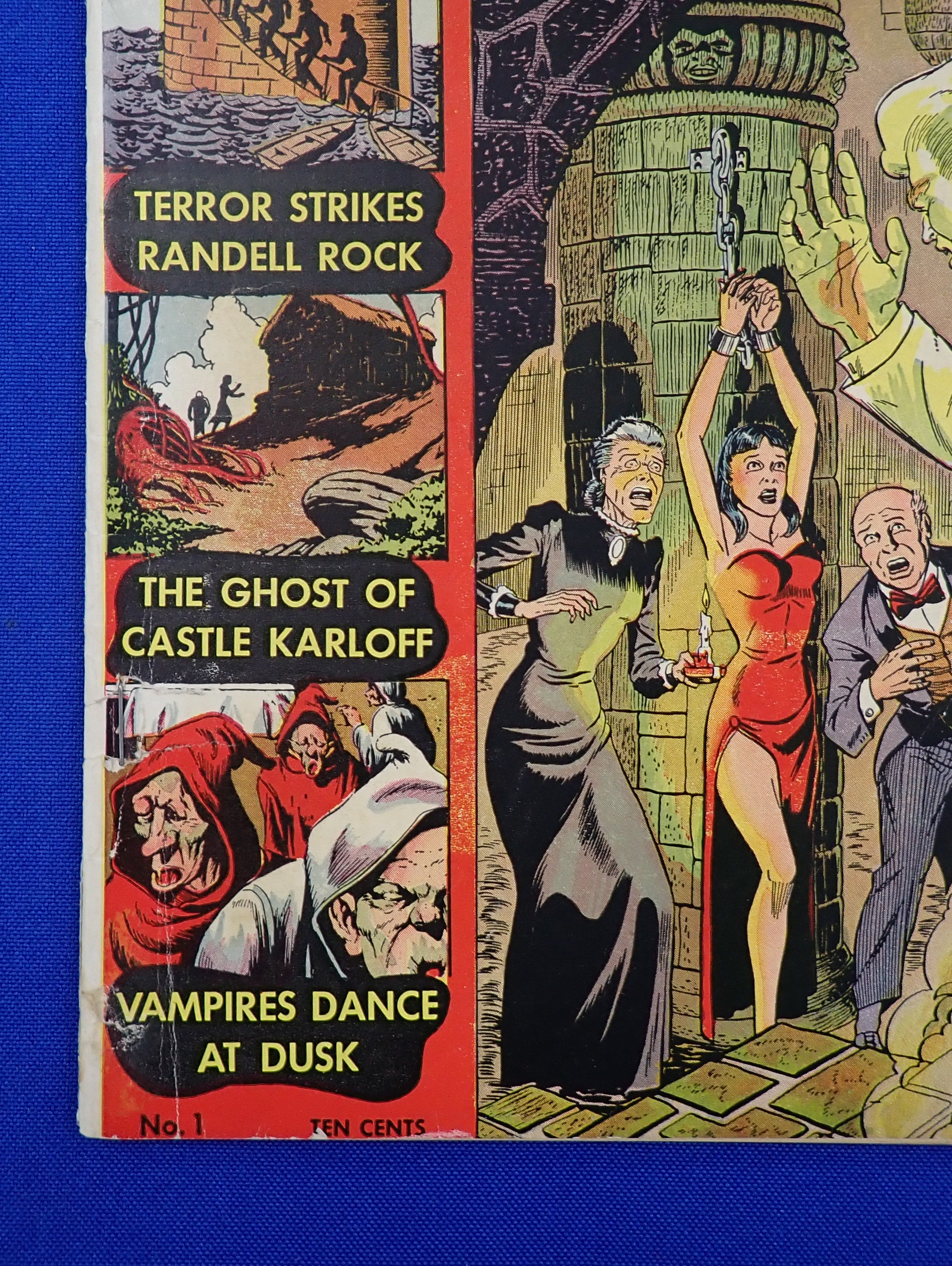 Strange Terrors #1 (1952) - VG (4.0) - Precode St. John Cover