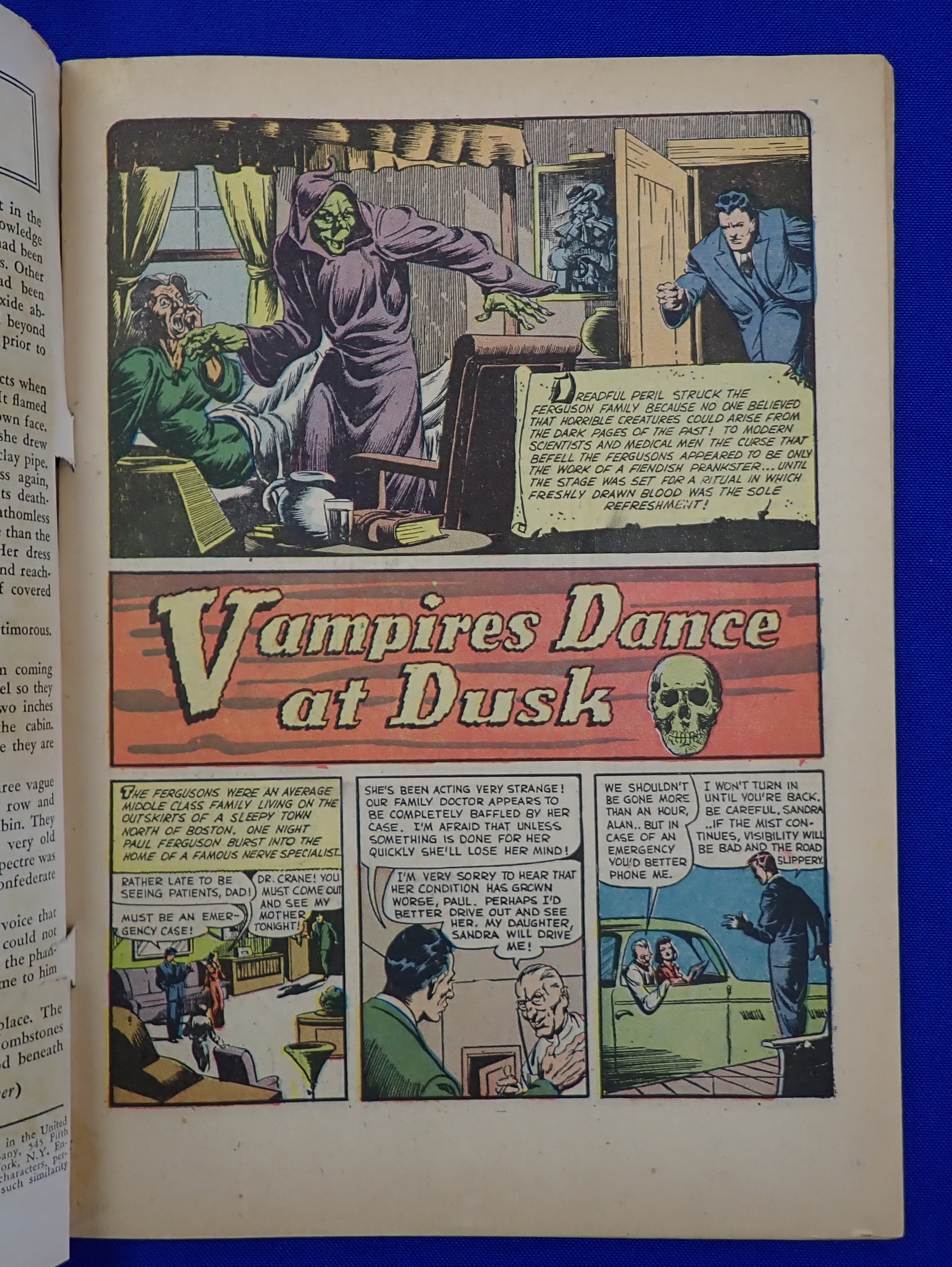 Strange Terrors #1 (1952) - VG (4.0) - Precode St. John Cover