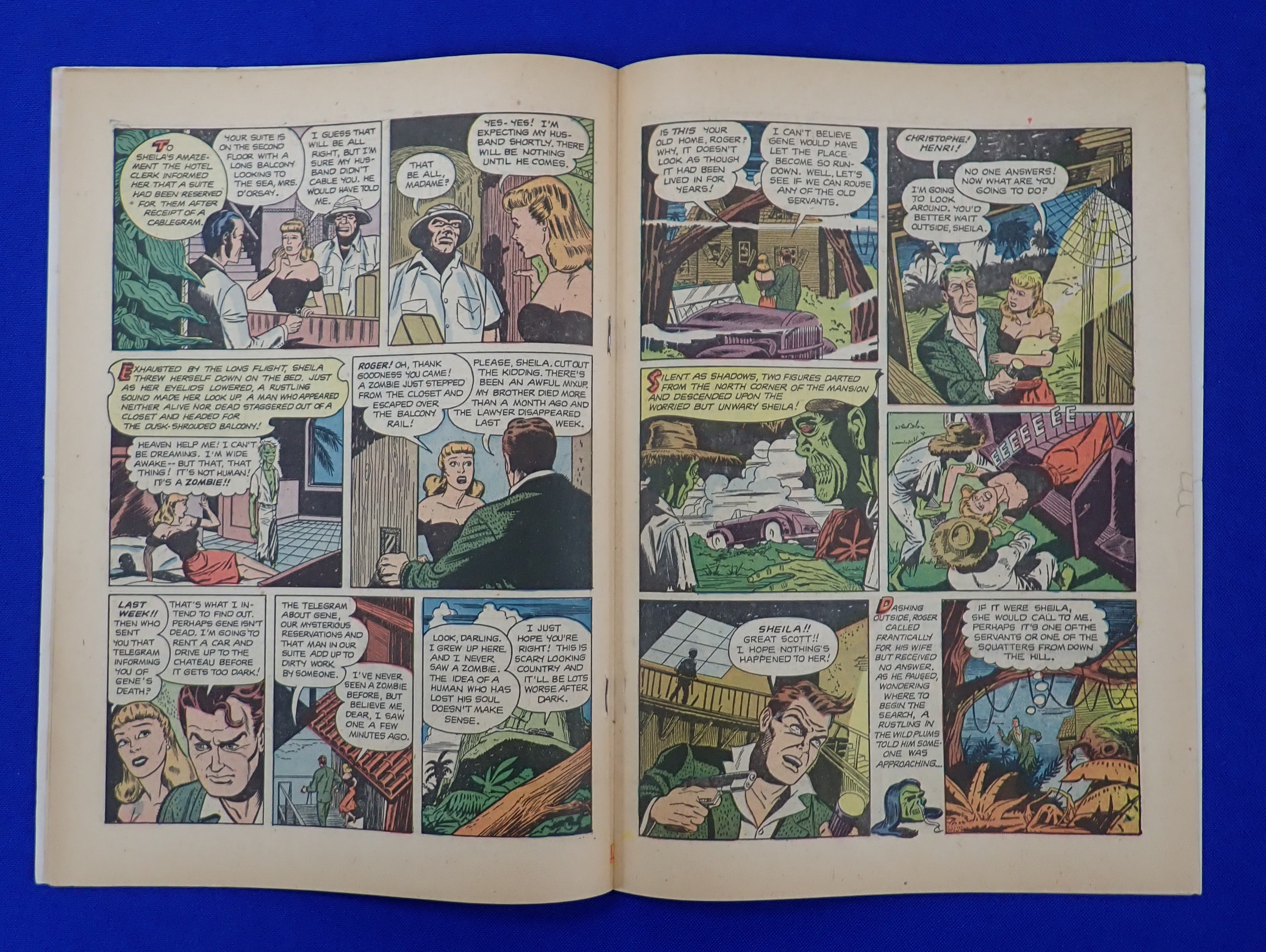 Strange Terrors #1 (1952) - VG (4.0) - Precode St. John Cover