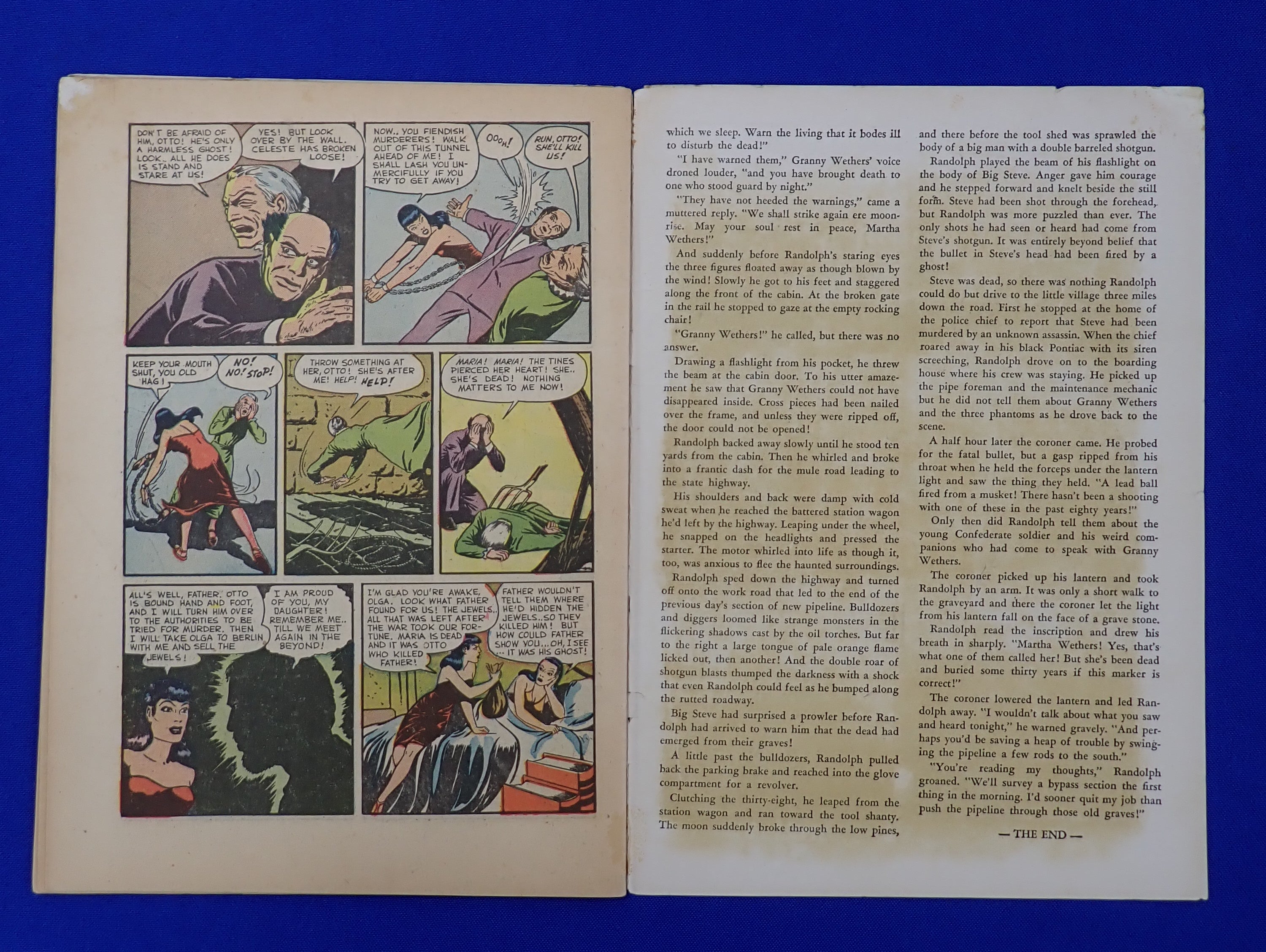 Strange Terrors #1 (1952) - VG (4.0) - Precode St. John Cover