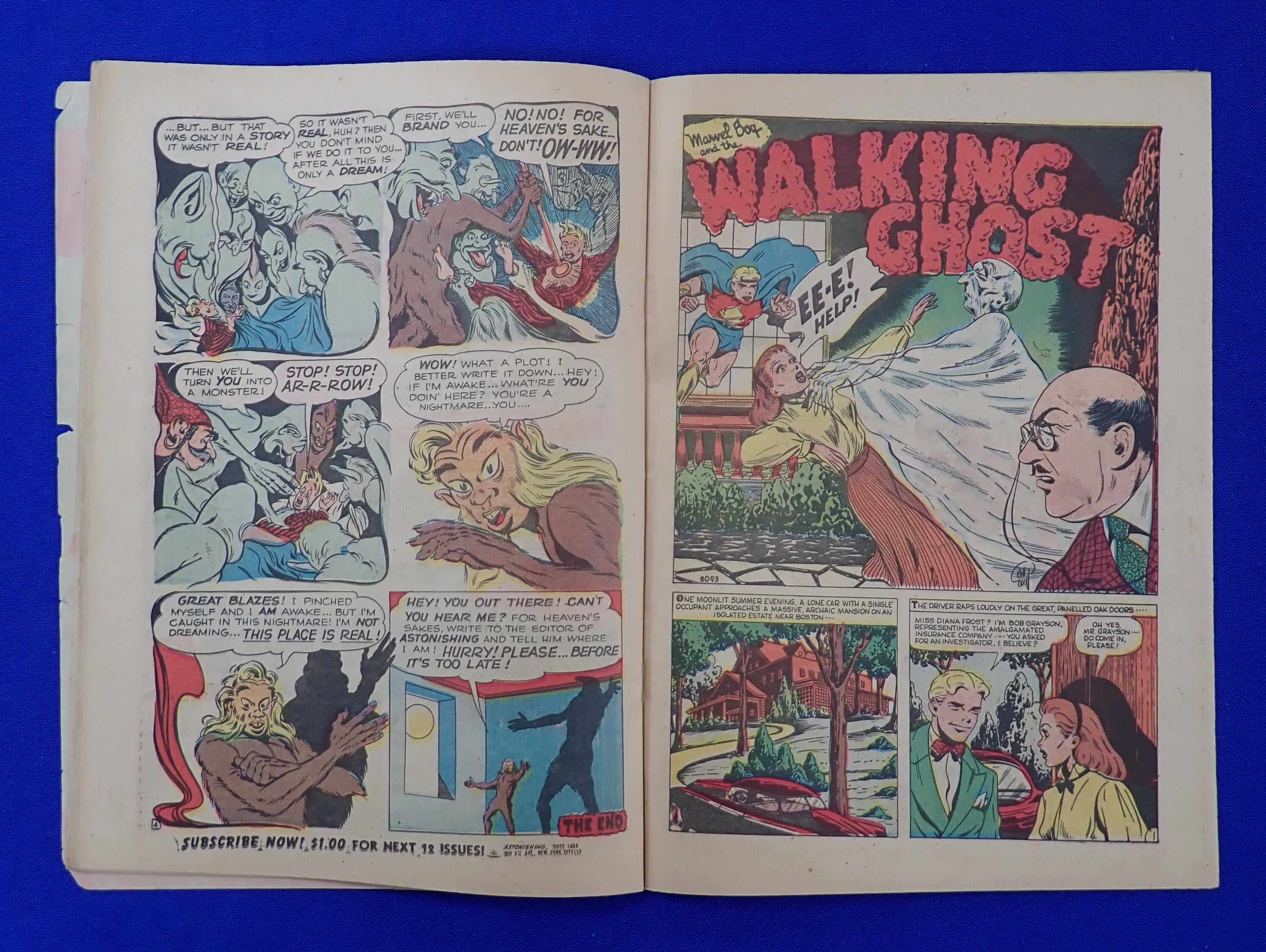 Astonishing #4 (1951) - GD (2.0) Stan Lee Appearance