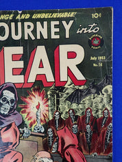 Journey into Fear #14 (1953) - G (2.5) - Precode Horror