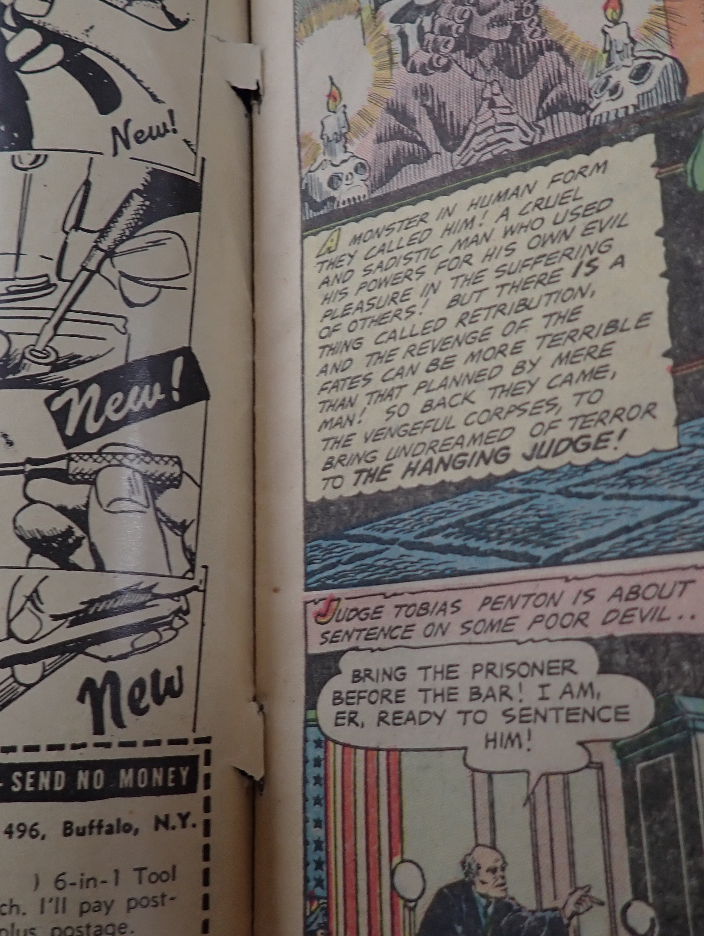 Journey into Fear #14 (1953) - G (2.5) - Precode Horror