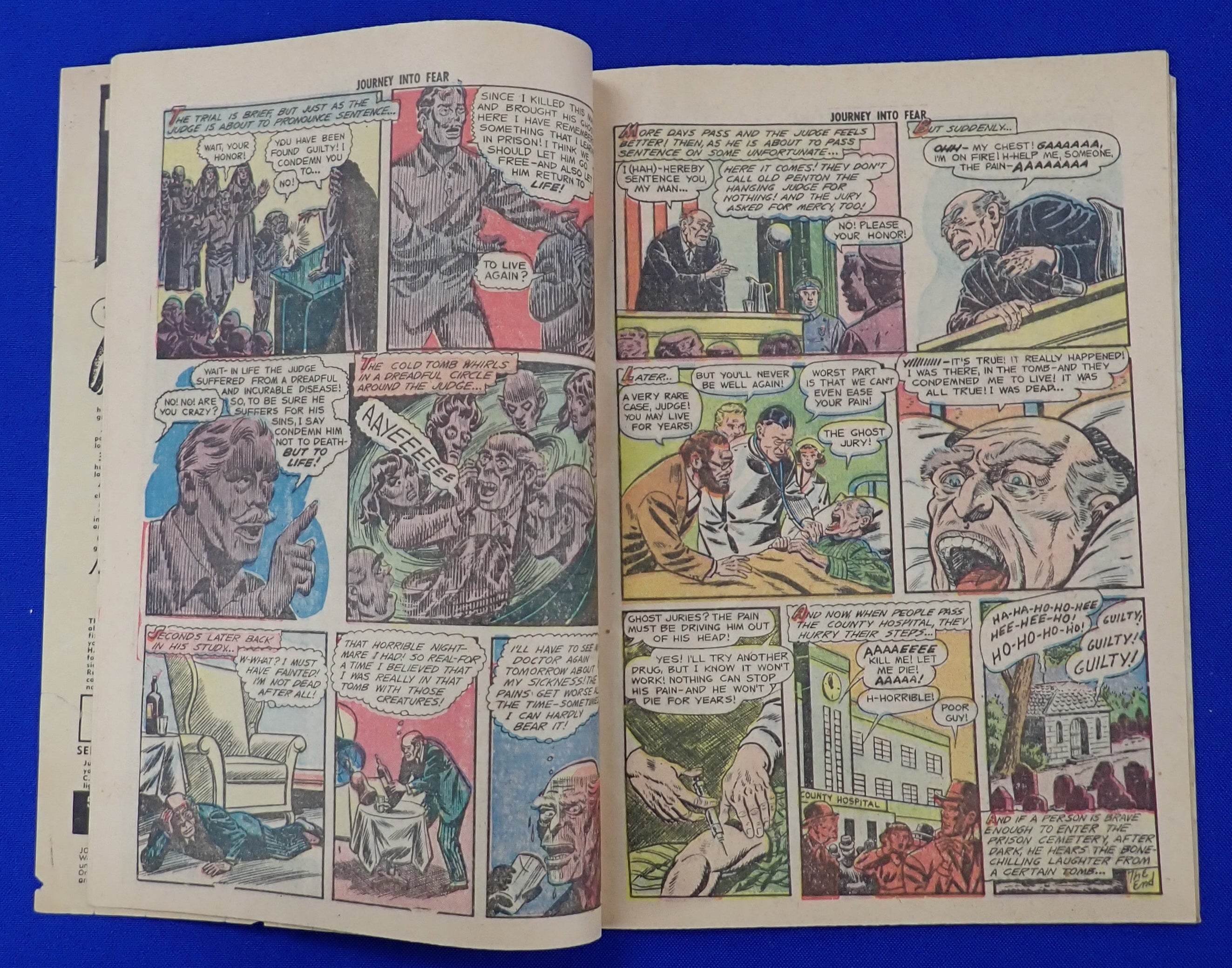 Journey into Fear #14 (1953) - G (2.5) - Precode Horror