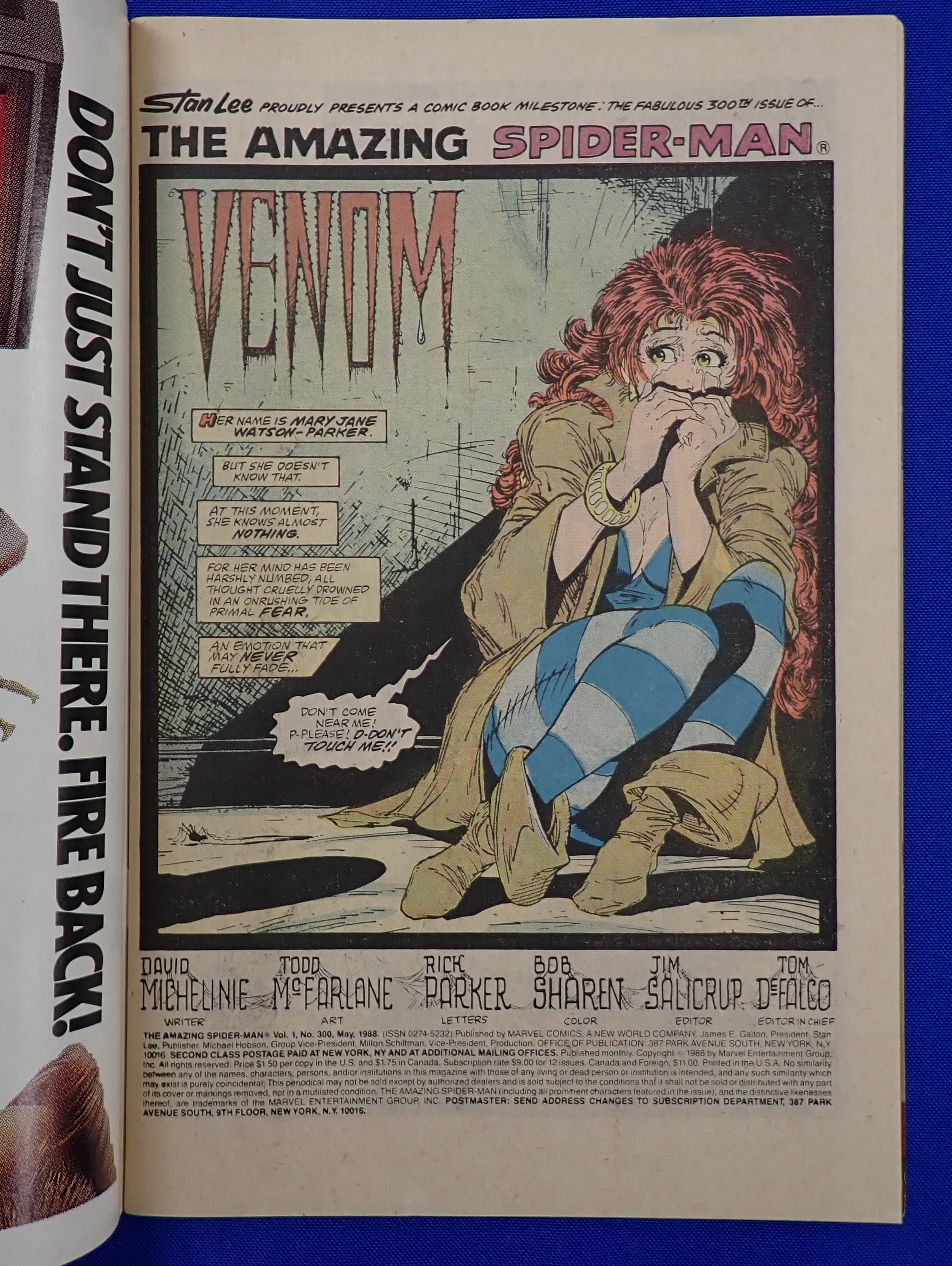 Amazing Spider-Man #300 (1988) - VF/NM (9.0) - 1st Venom