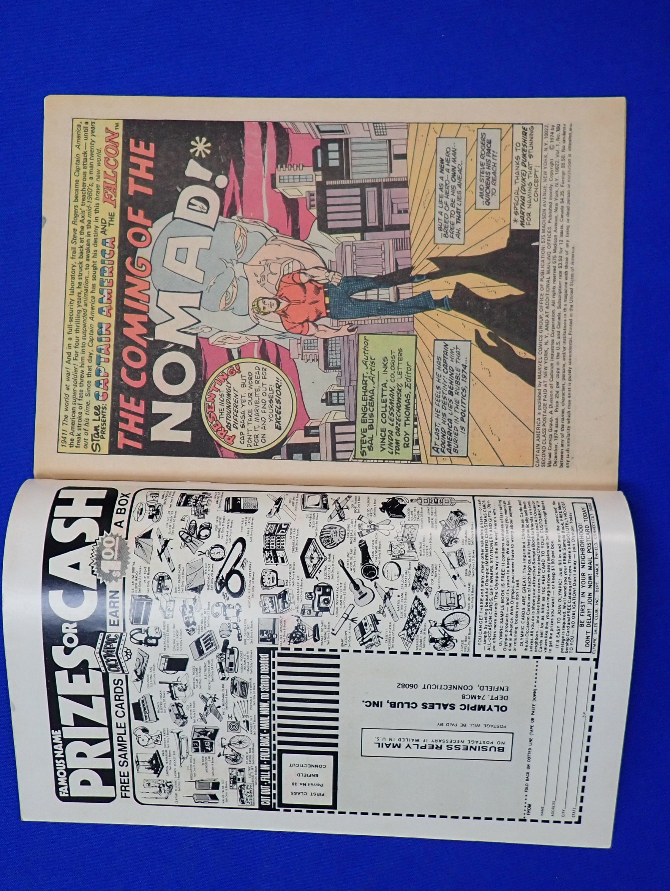 Captain America #180 (1974) - FN- (5.5)