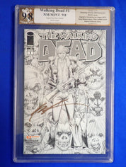 Walking Dead #1 (2014) PGX 9.8 SIGNED by Rob Liefeld