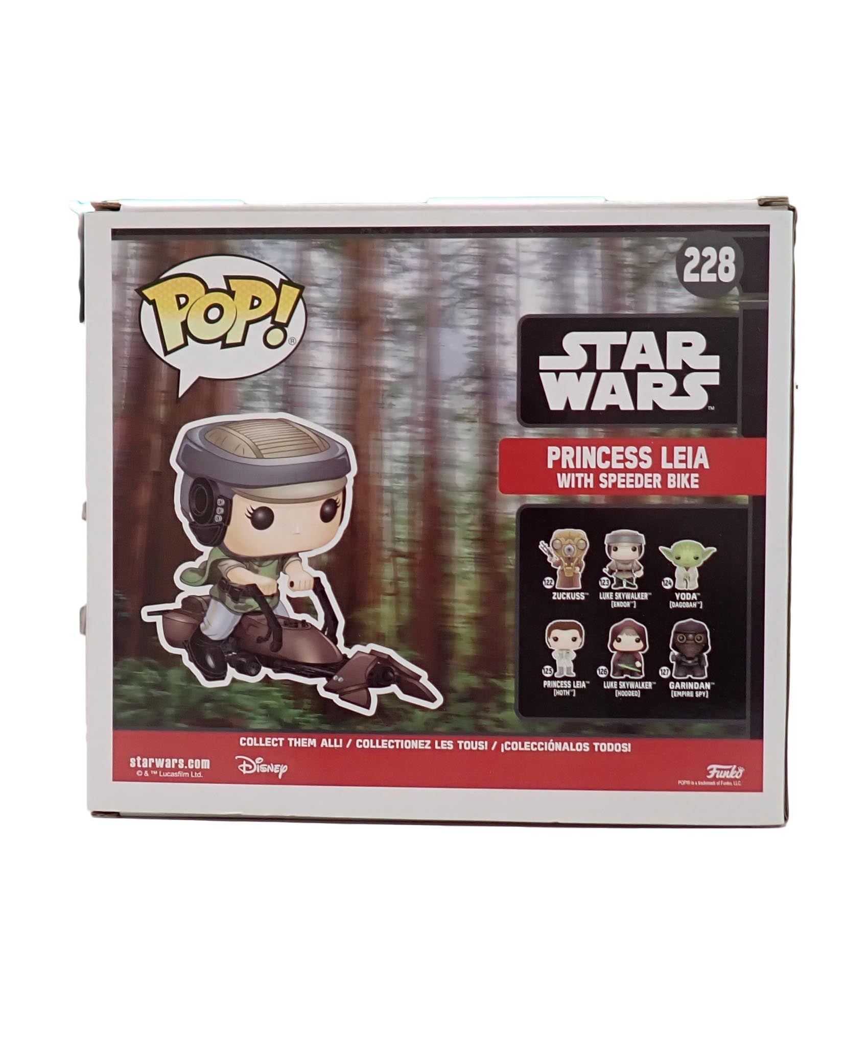 Princess Leia with Speeder Bike - POP! #228